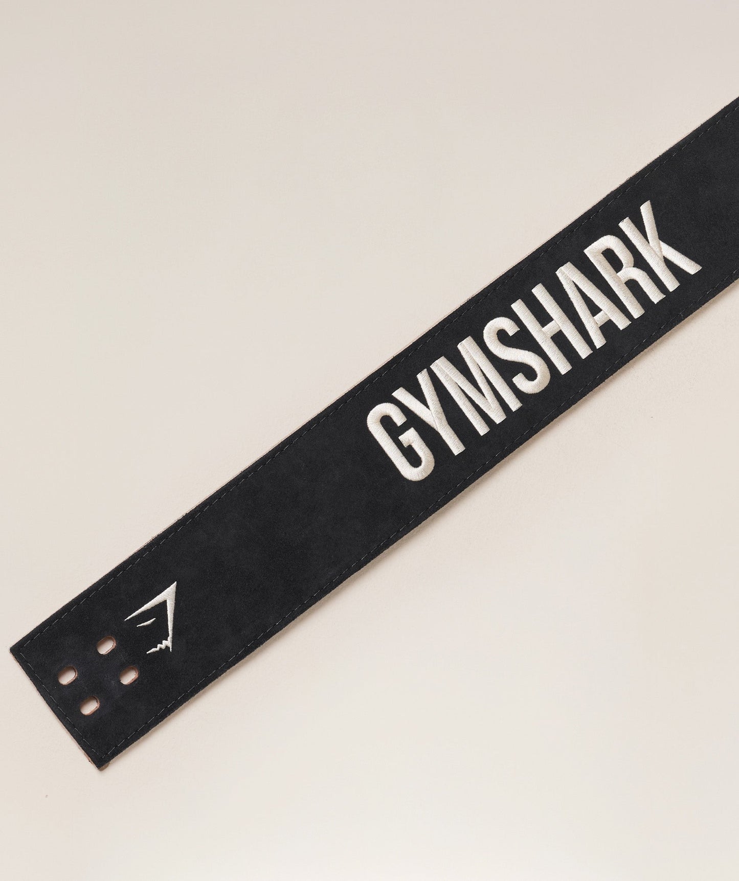 Gymshark Lever Lifting Belt - Black/Ecru White