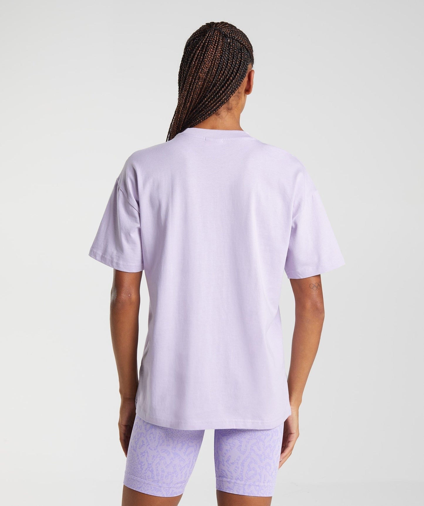 Gymshark Training Oversized T-Shirt - Soft Lilac