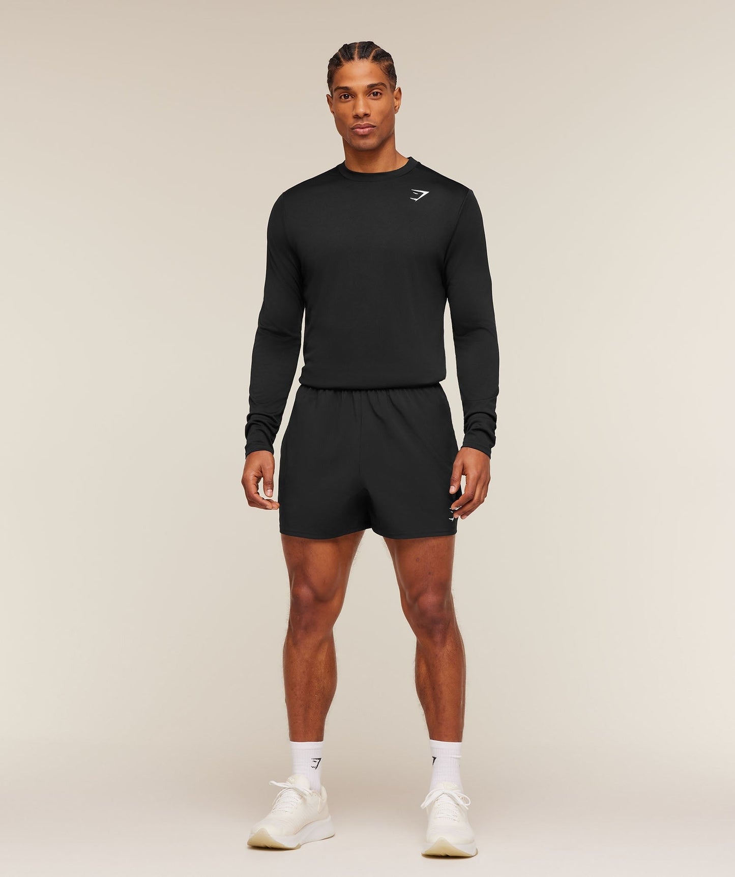 Gymshark Arrival Long Sleeve T-Shirt - Black