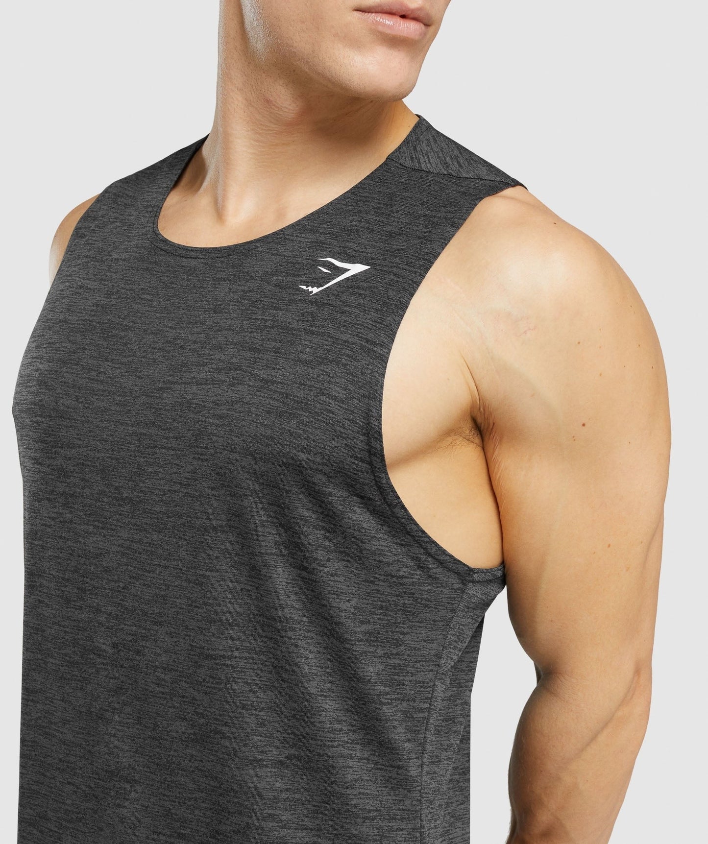 Gymshark Arrival Marl Tank - Black