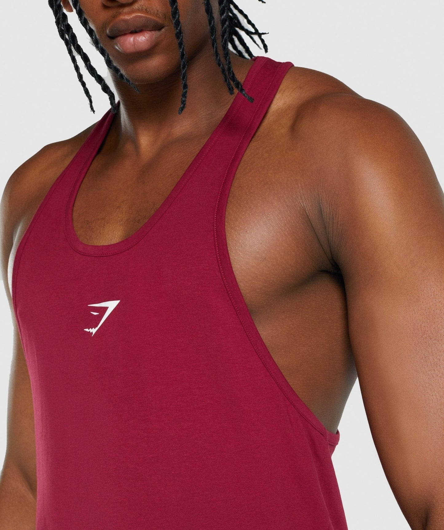 Gymshark Critical 2.0 Stringer - Burgundy