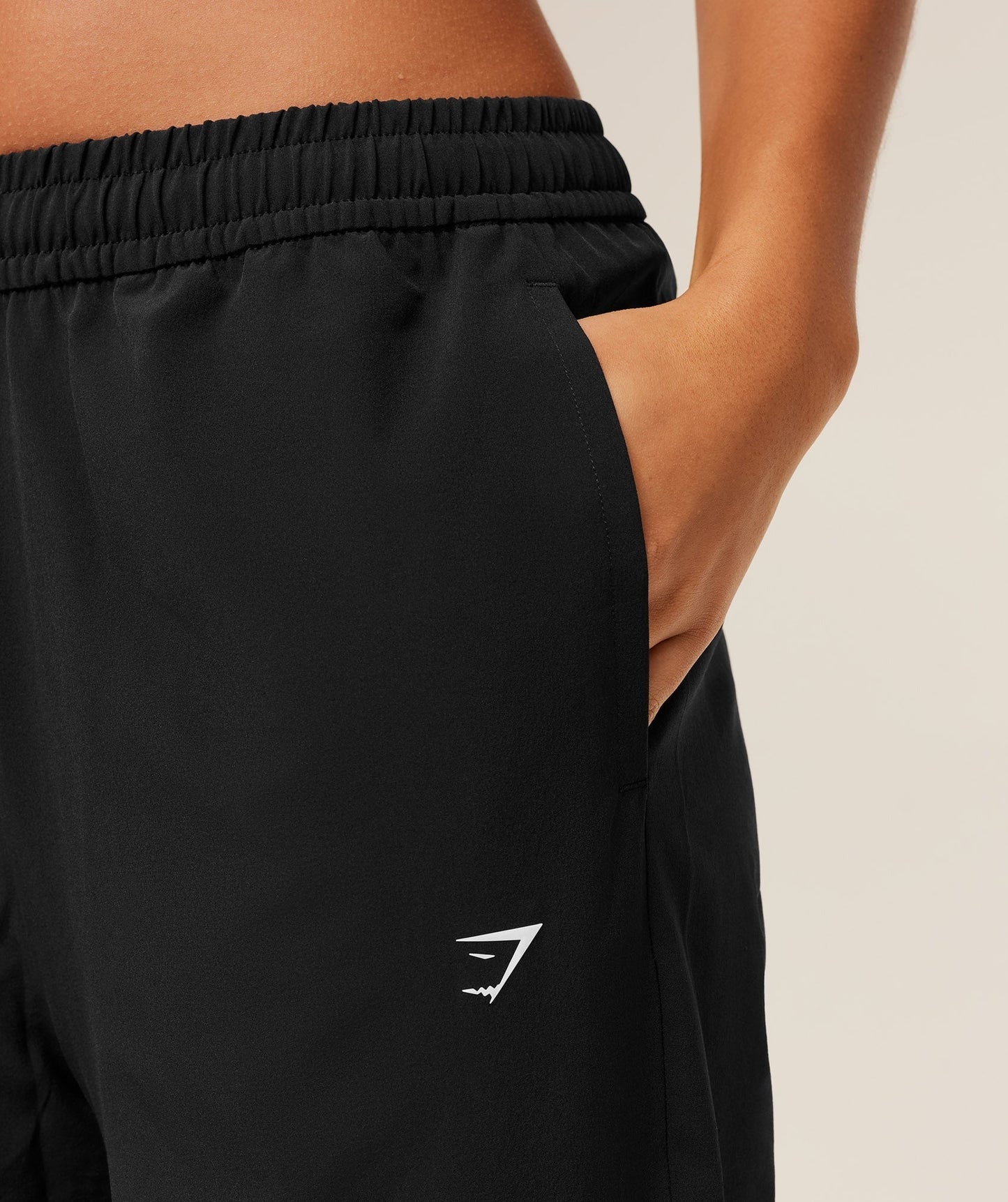Gymshark Training Everyday Woven Straight Leg Tall Pants - GS Black
