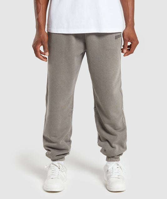 Gymshark Heavyweight Joggers - Camo Brown