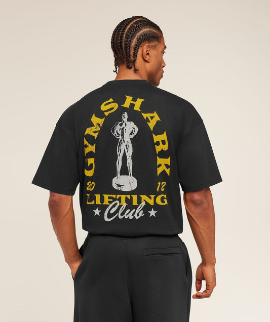 Gymshark Trophy Graphic T-Shirt - Black