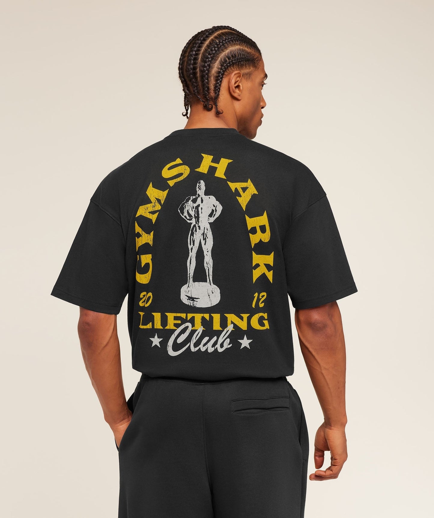 Gymshark Trophy Graphic T-Shirt - Black