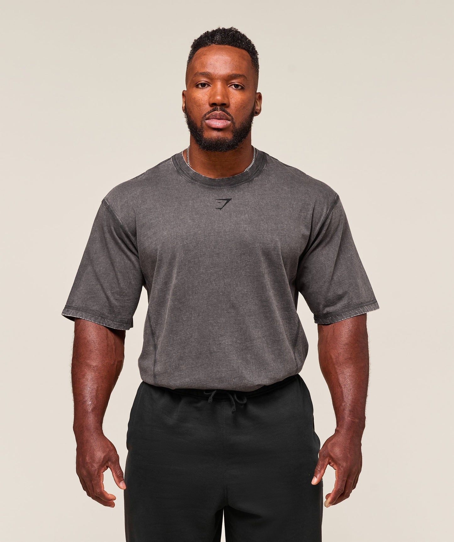 Gymshark Heritage Washed T-Shirt - Grey