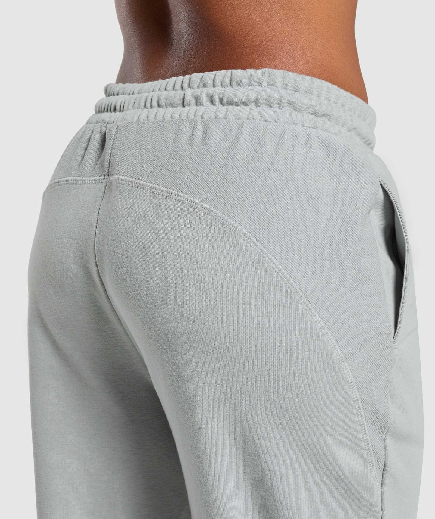 Gymshark Power Joggers - Silver Grey