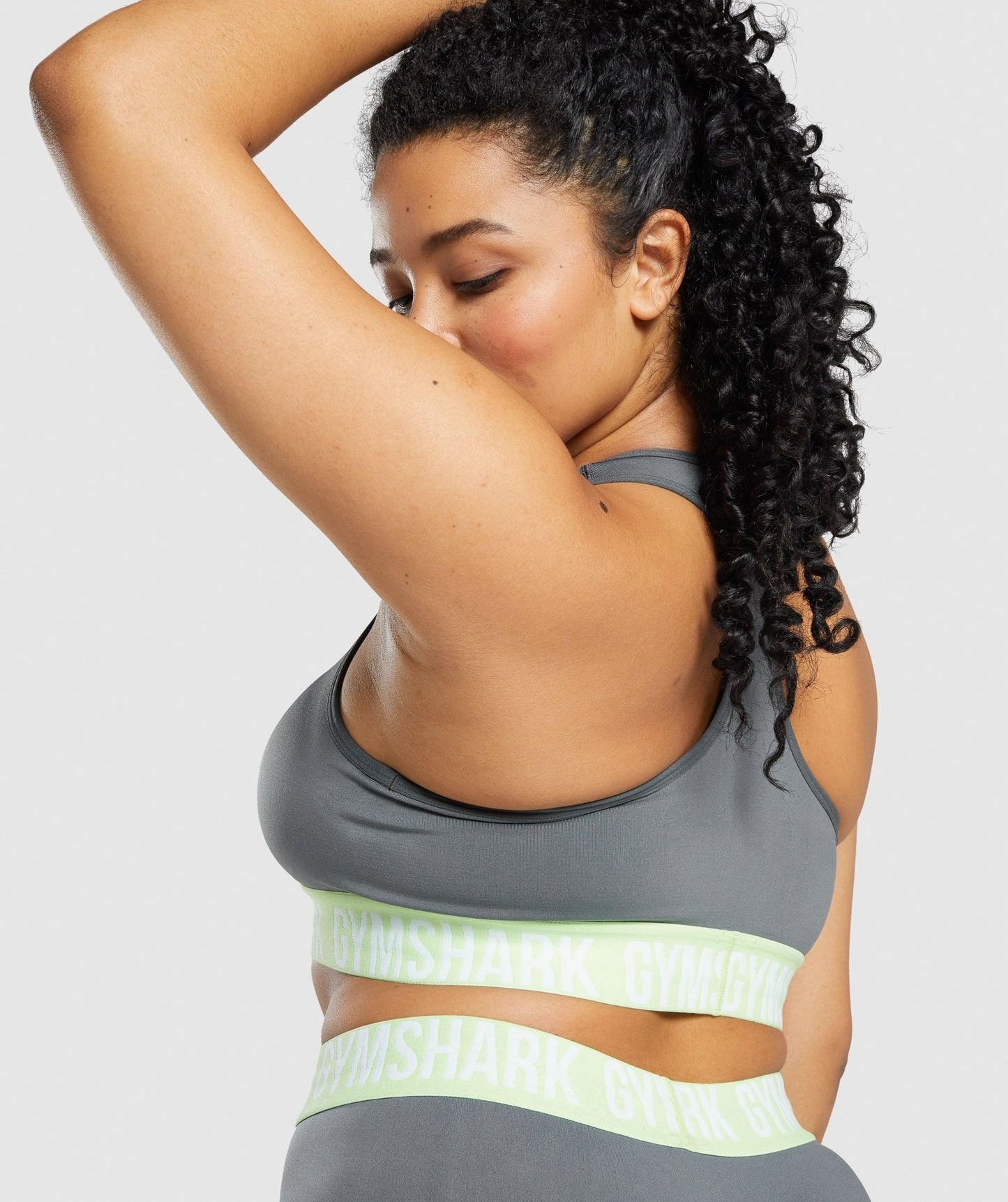 Gymshark Fit Seamless Sports Bra - Charcoal