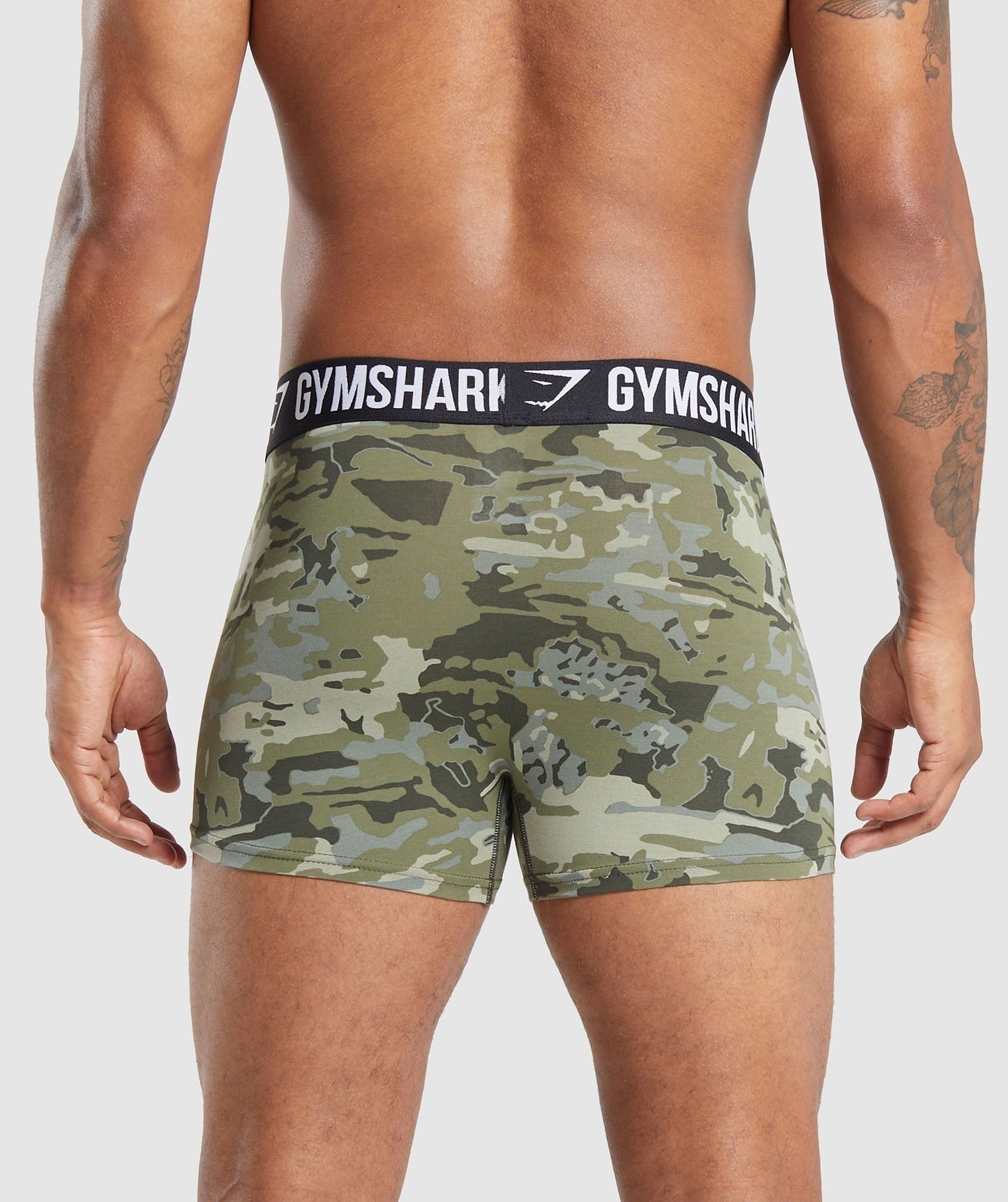 Gymshark Boxer Brief - Chalk Green