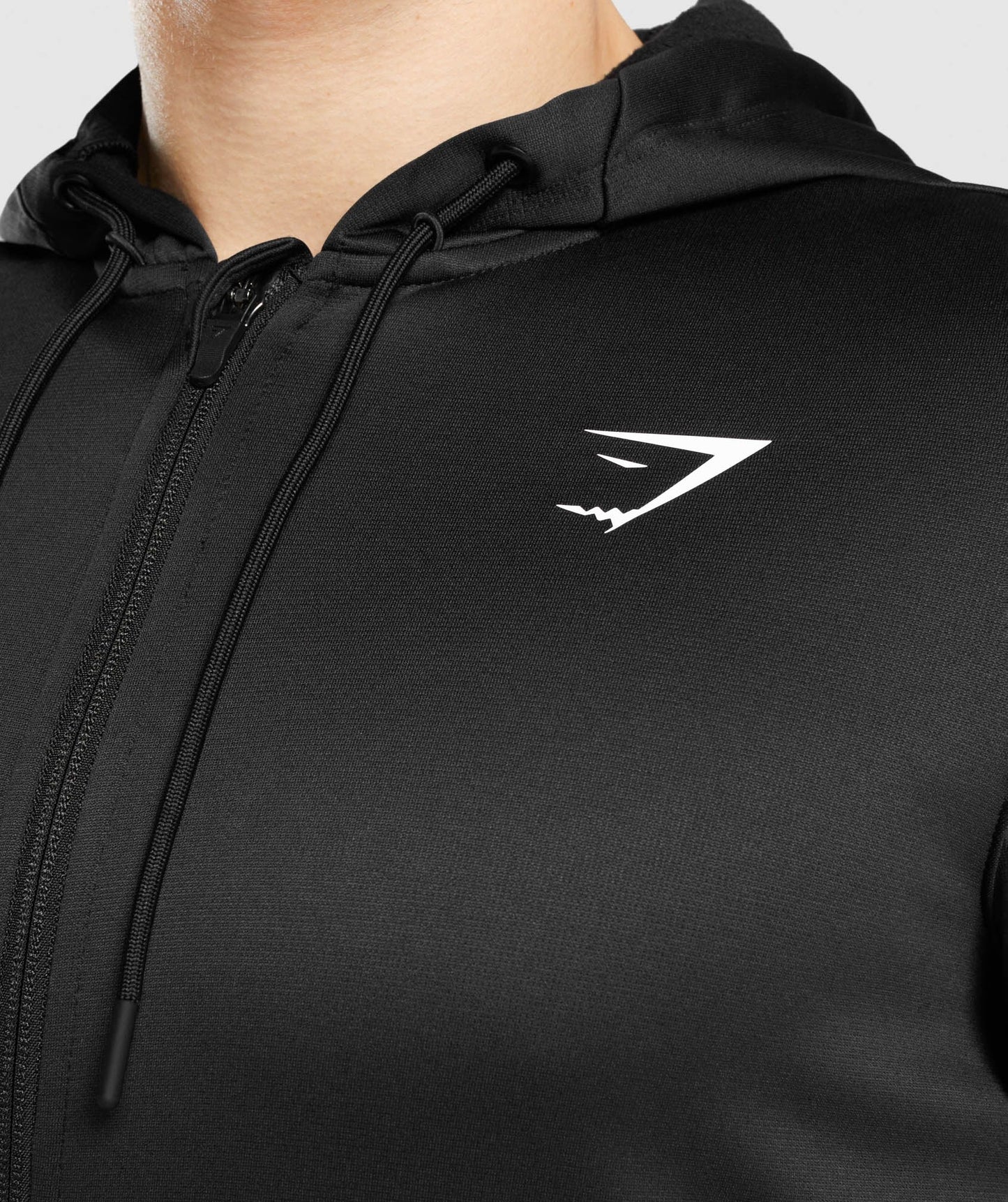 Gymshark Arrival Zip Up Hoodie - Black