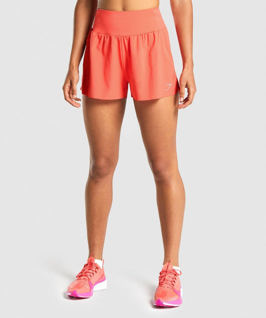 Gymshark Speed Shorts - Orange