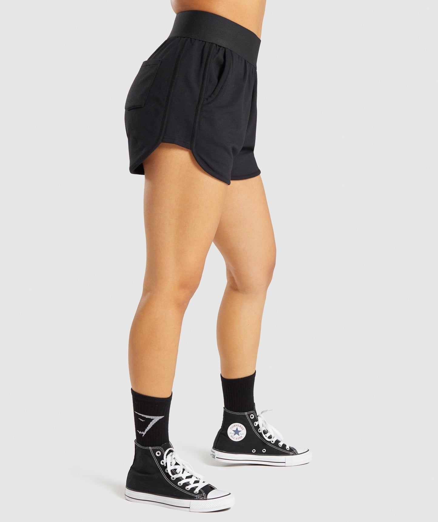 Gymshark Chalk Shorts - Black