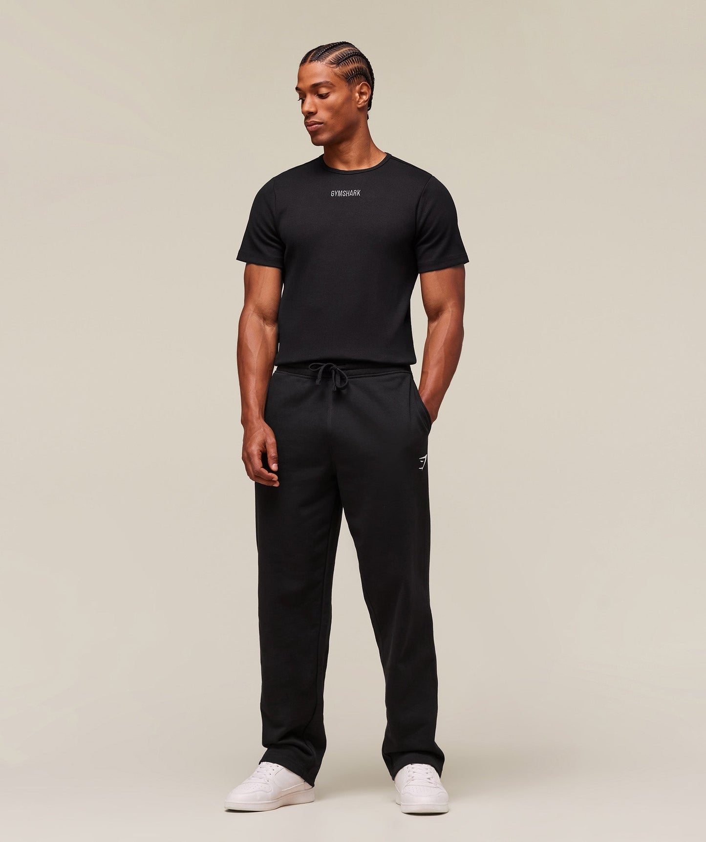 Gymshark Premium Ribbed T-Shirt - Black
