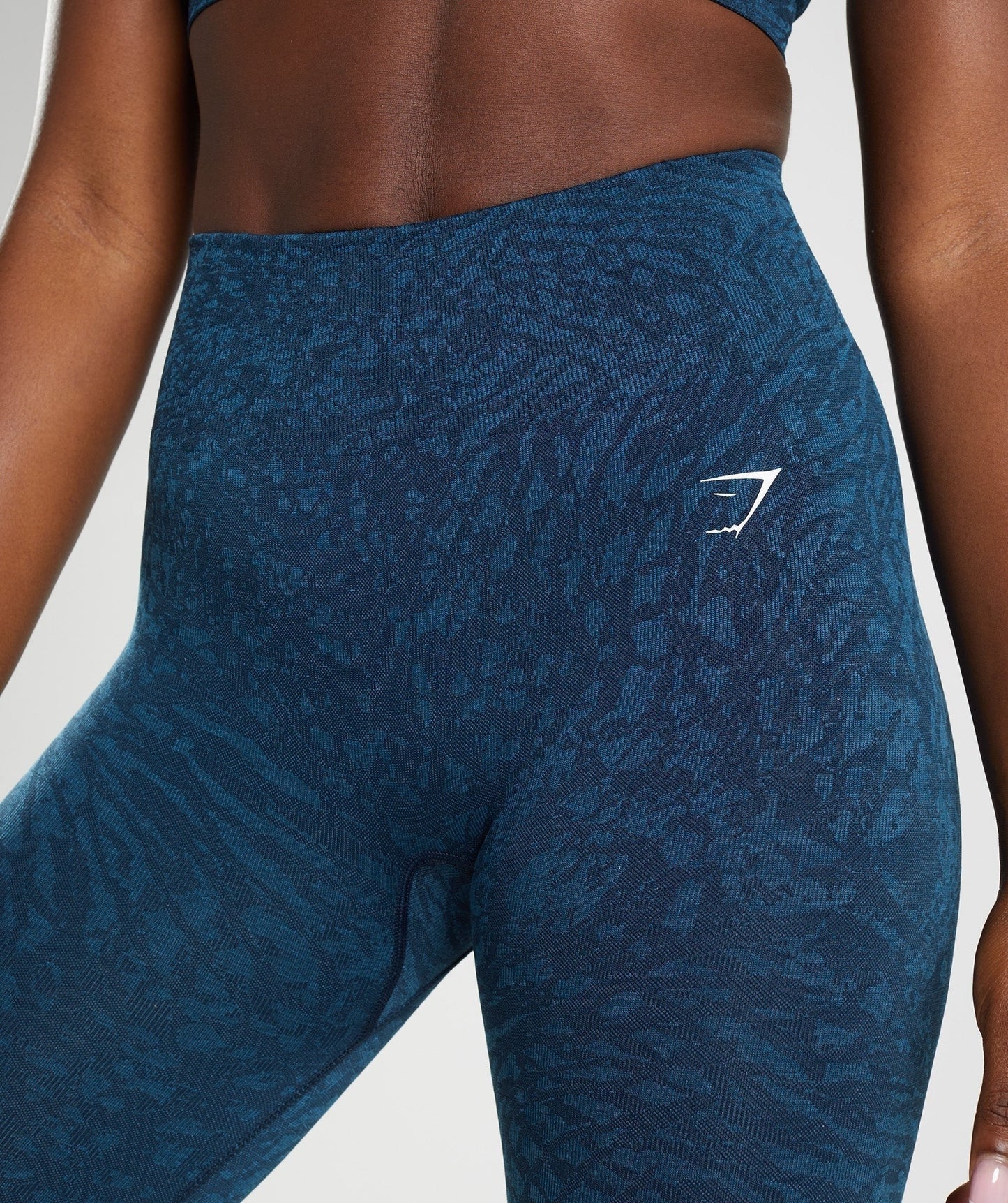 Gymshark Adapt Animal Seamless Leggings - Wild | Navy