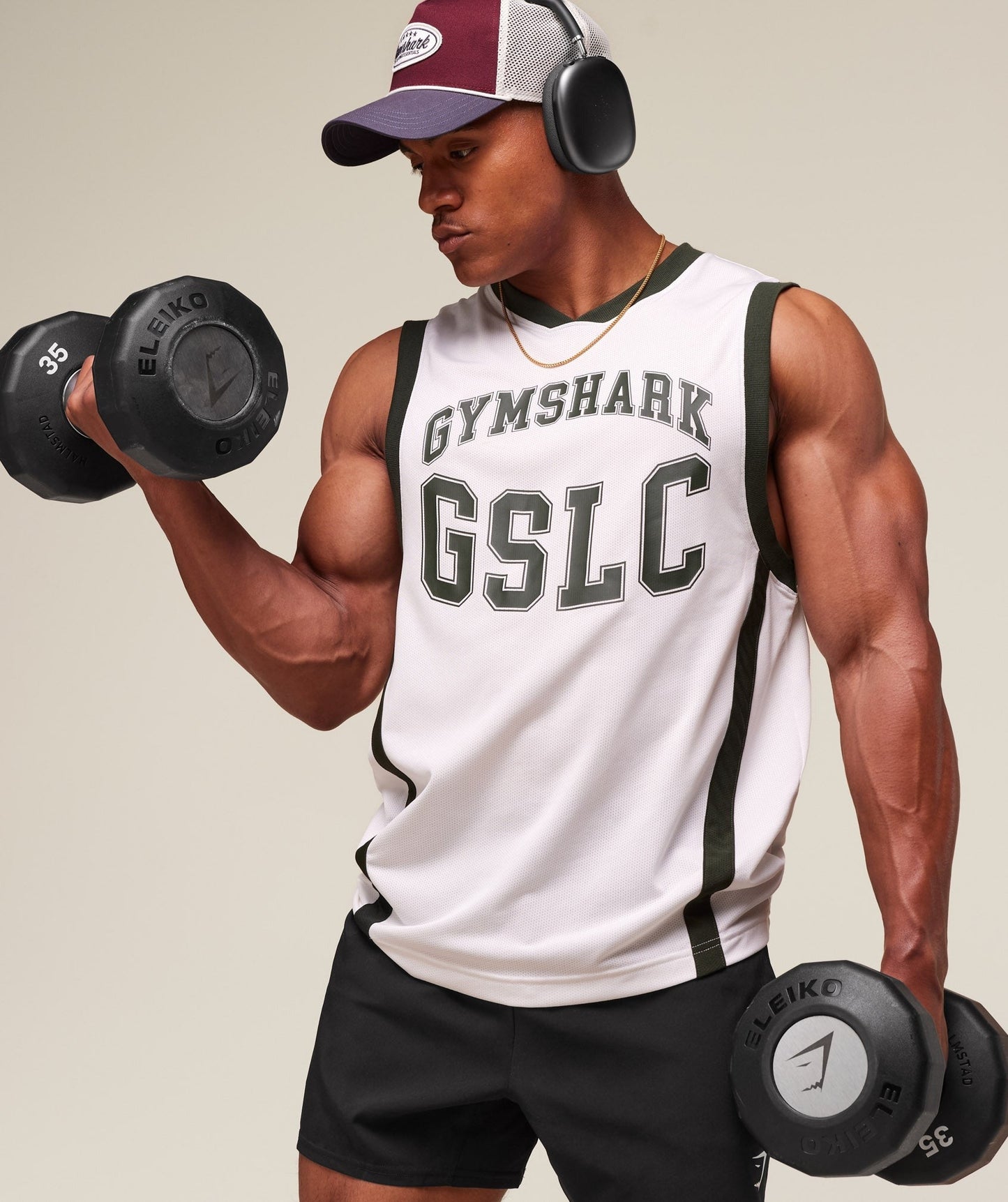 Gymshark GSLC Tank - Soft White
