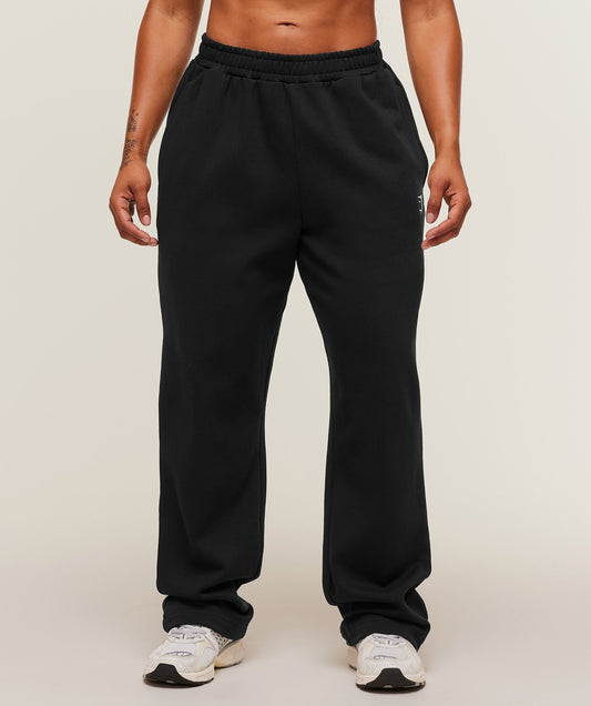 Gymshark Training Fleece Straight Leg Short Pants - Black