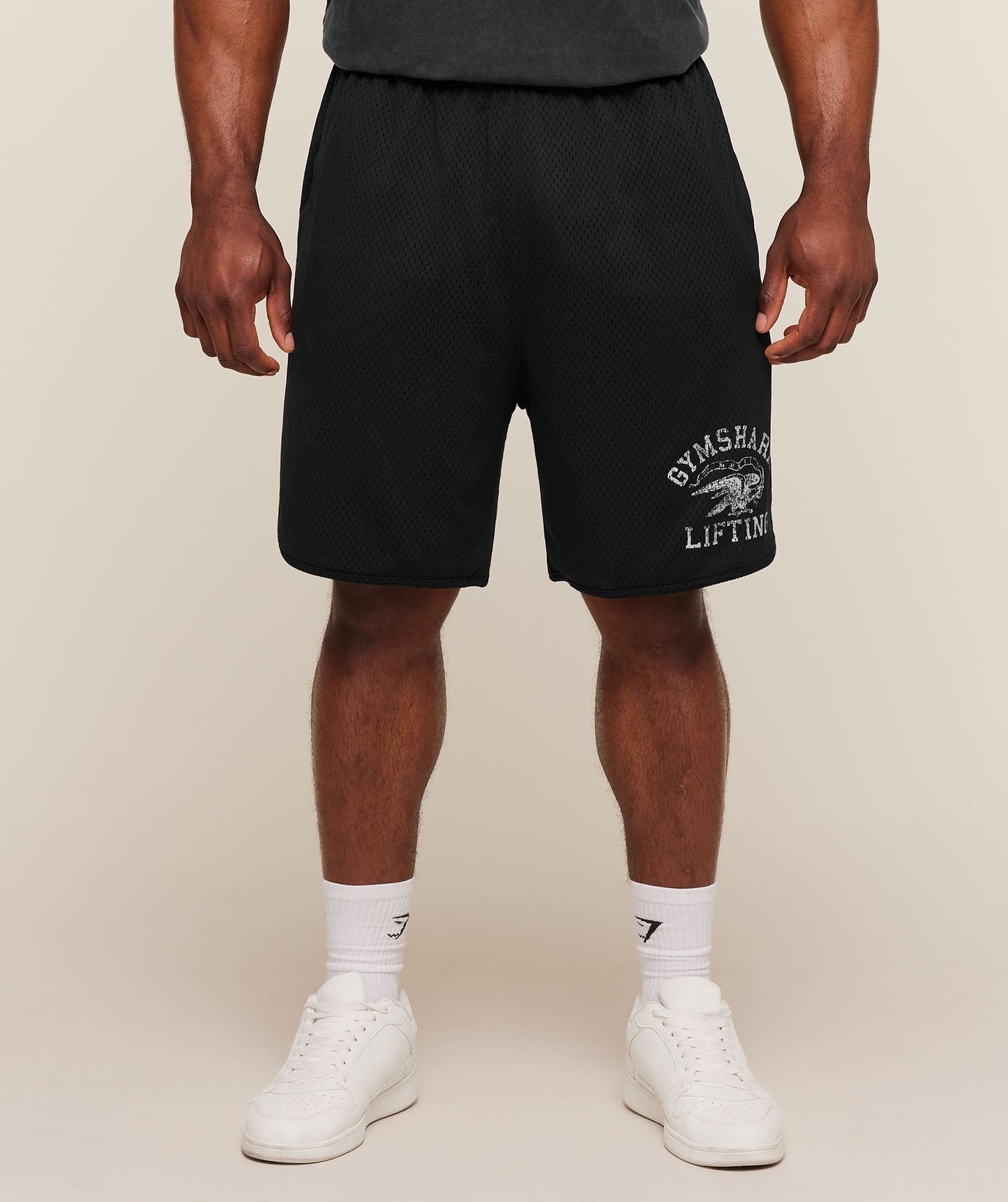 Gymshark Collective Mesh Shorts - Black