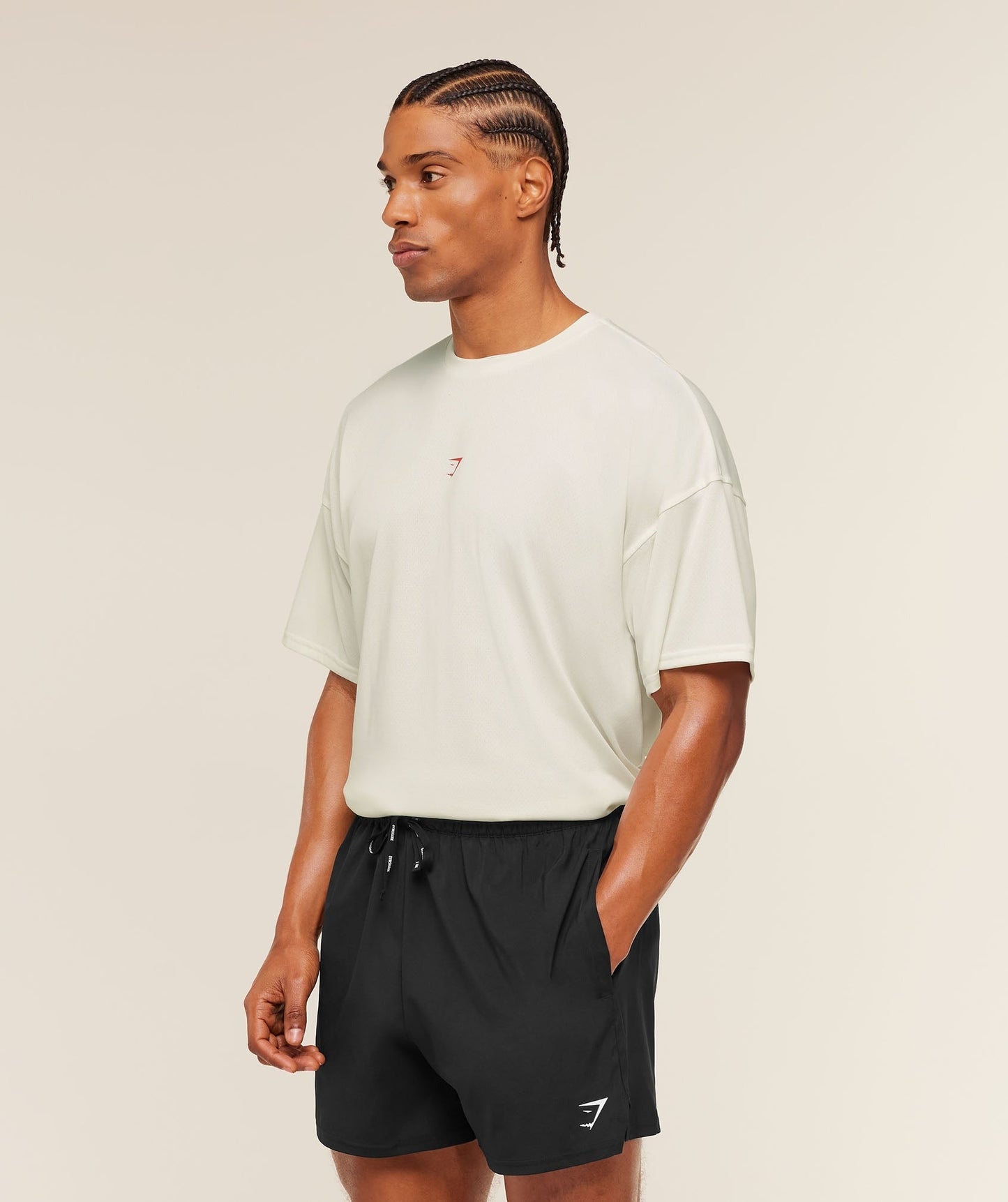 Gymshark GSCC Graphic T-Shirt - Soft White