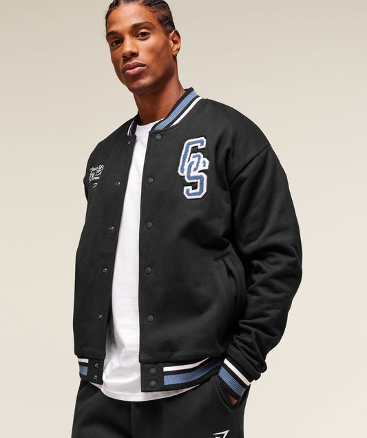 Gymshark Campus Jacket - Black