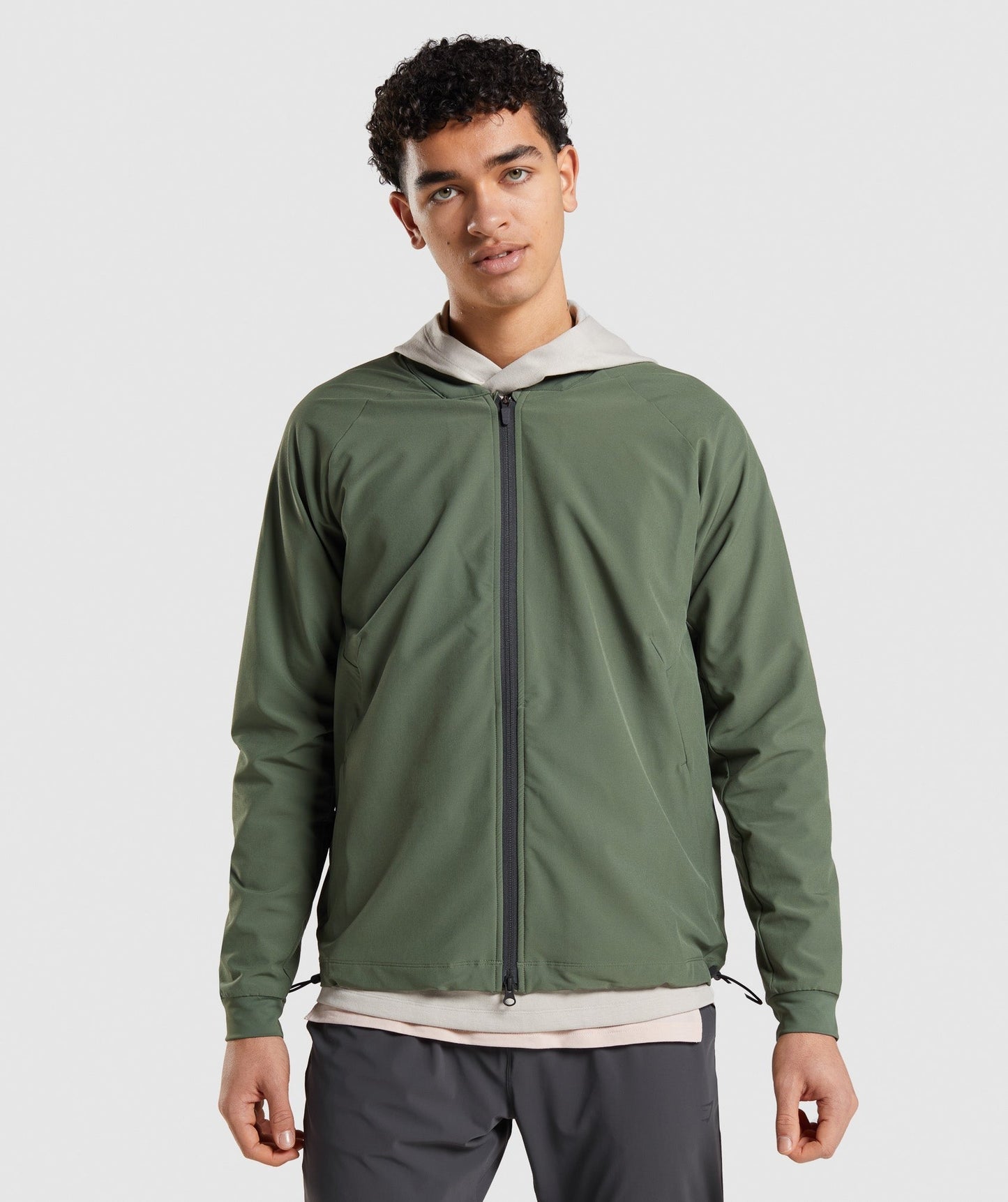 Gymshark Studio Jacket - Core Olive