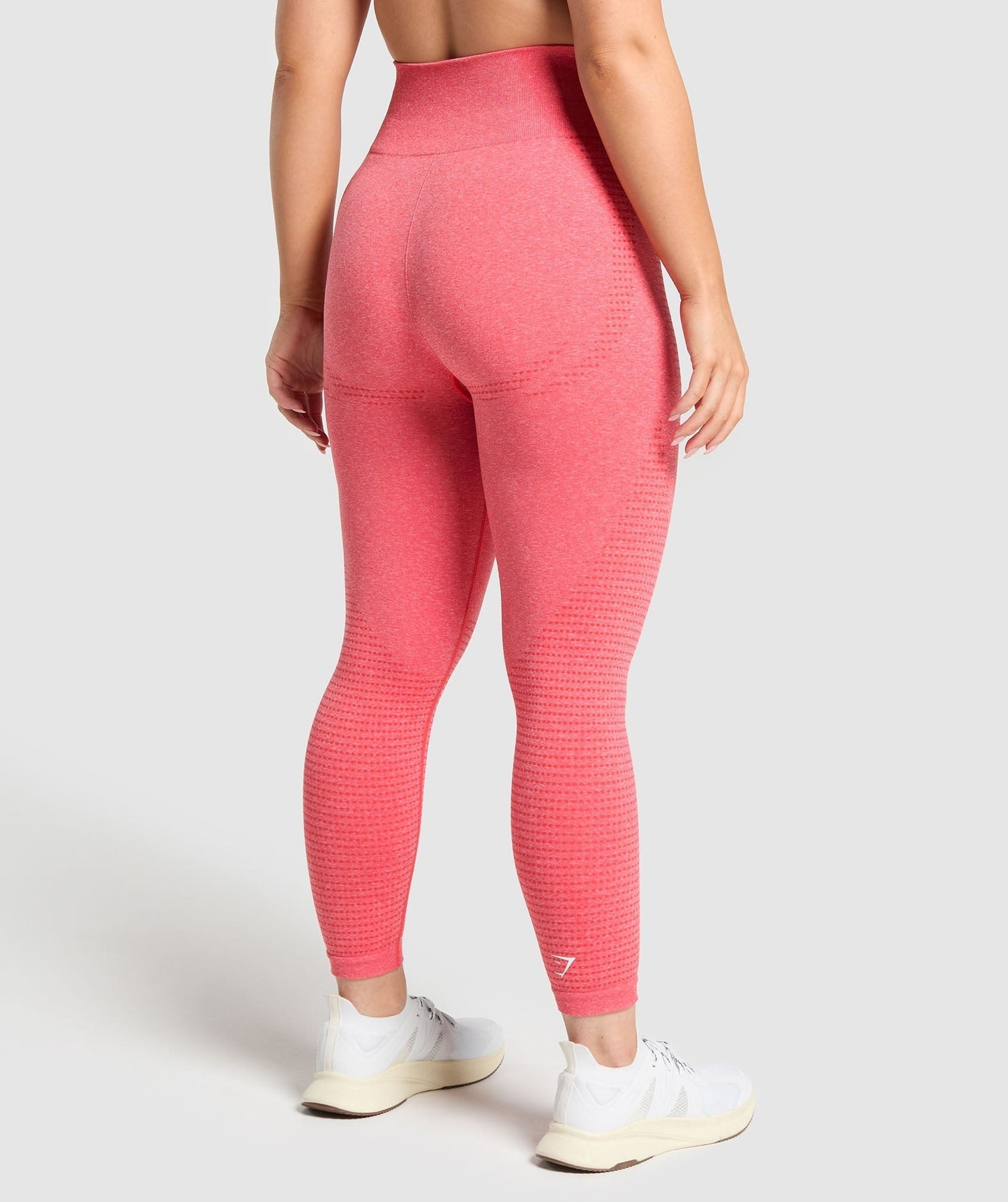 Gymshark Vital Short Leggings - Coral Red Marl