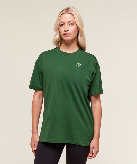 Gymshark Training Oversized T-Shirt - Athletic Green