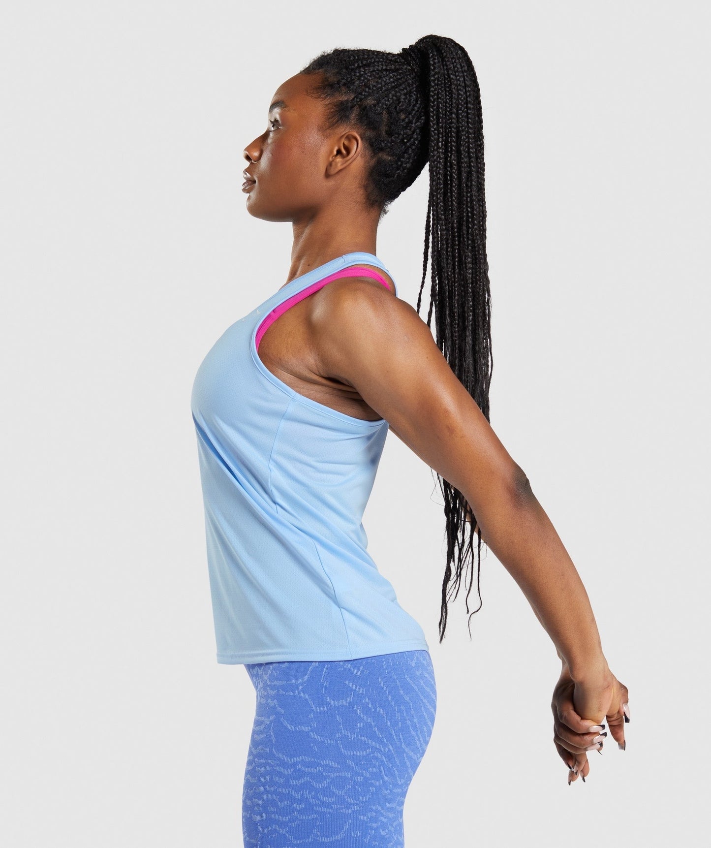Gymshark Training Vest - Moonstone Blue