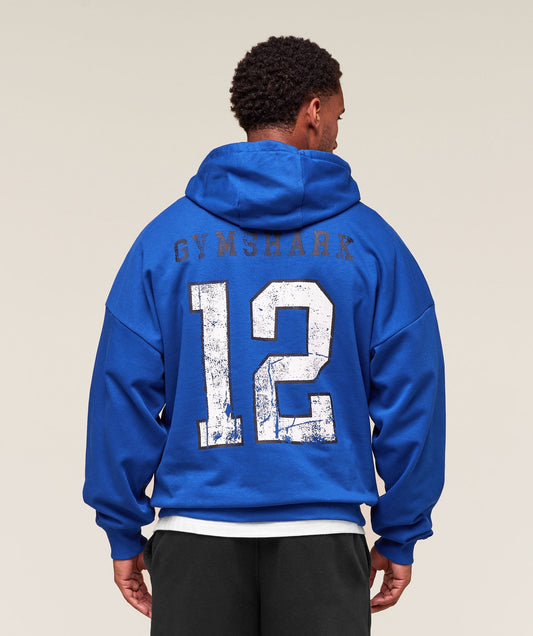 Gymshark Campus Hoodie - Athletic Blue