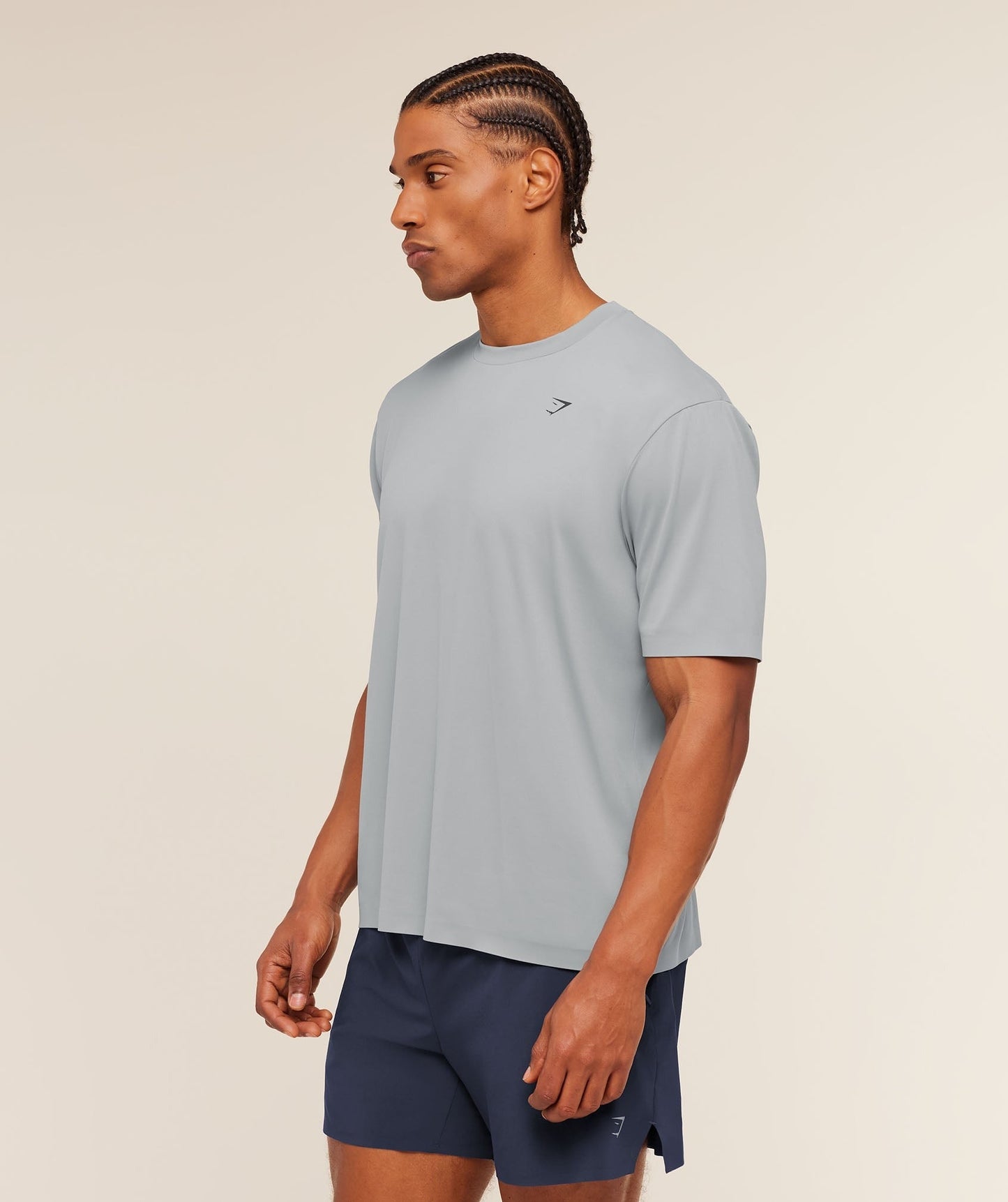 Gymshark Evolve T-Shirt - Denim Grey