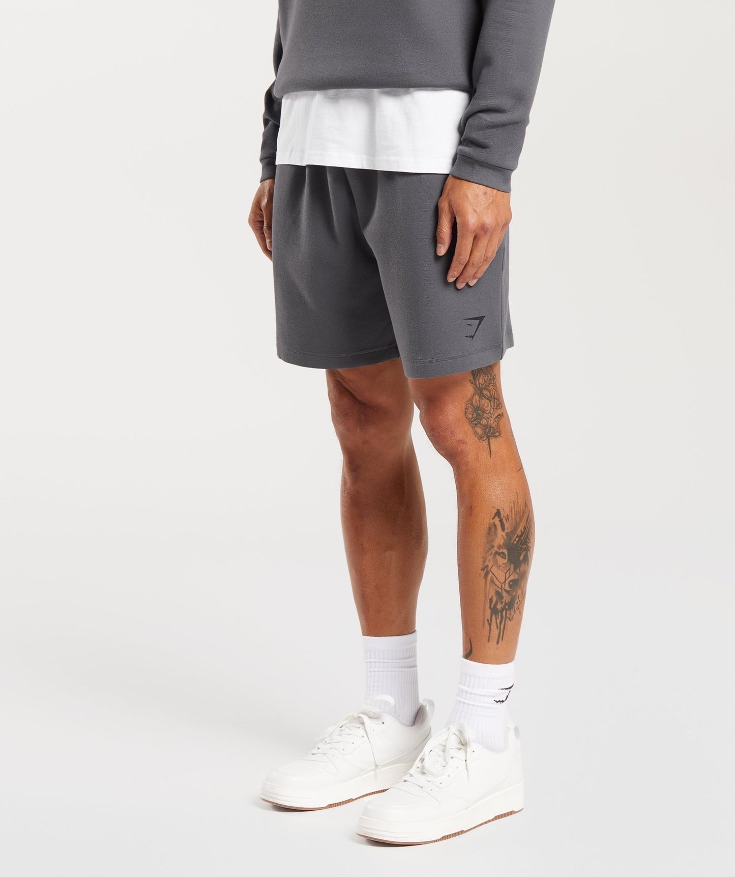 Gymshark Knit Shorts - Silhouette Grey