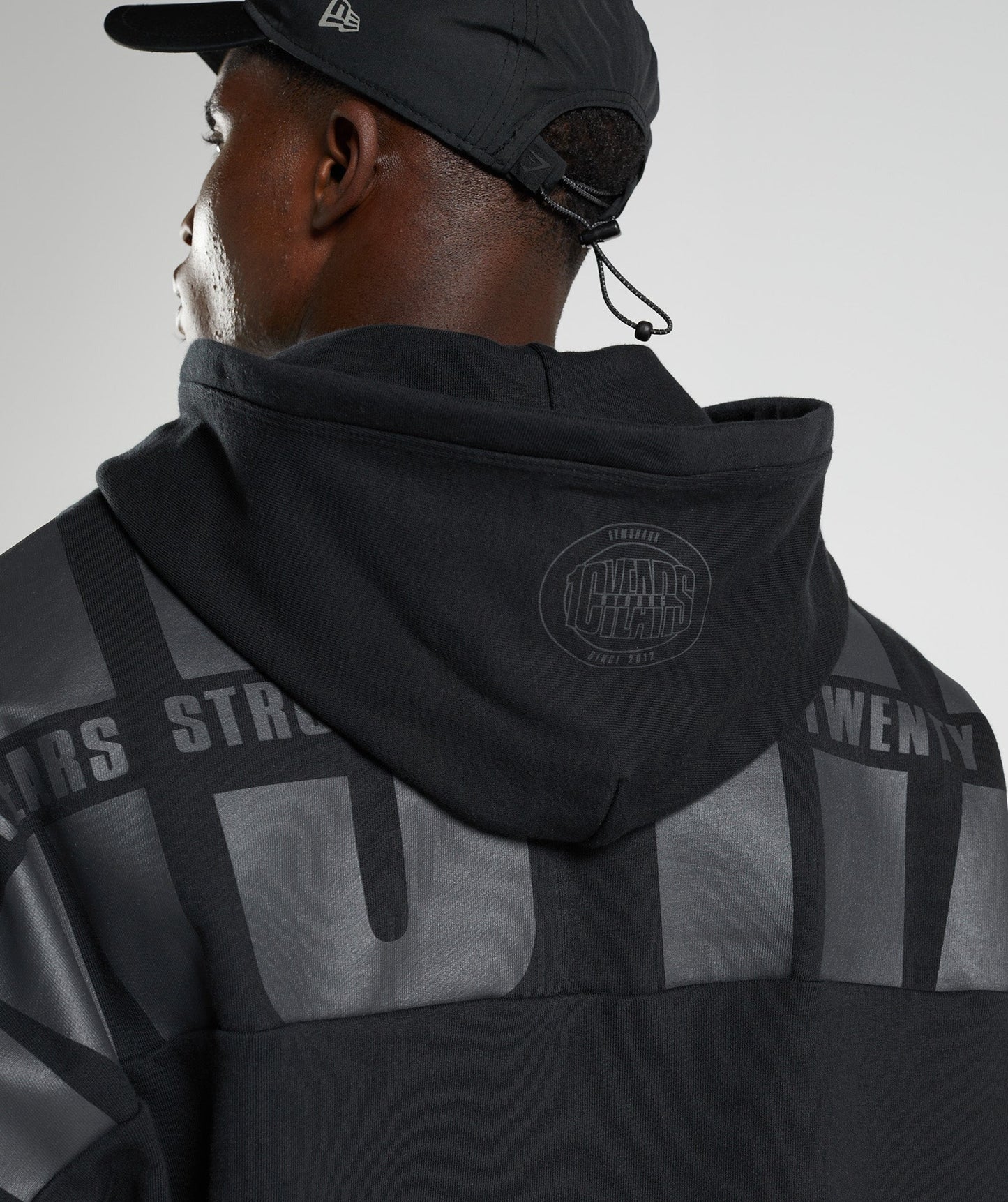 Gymshark GS10 Year Hoodie - Black
