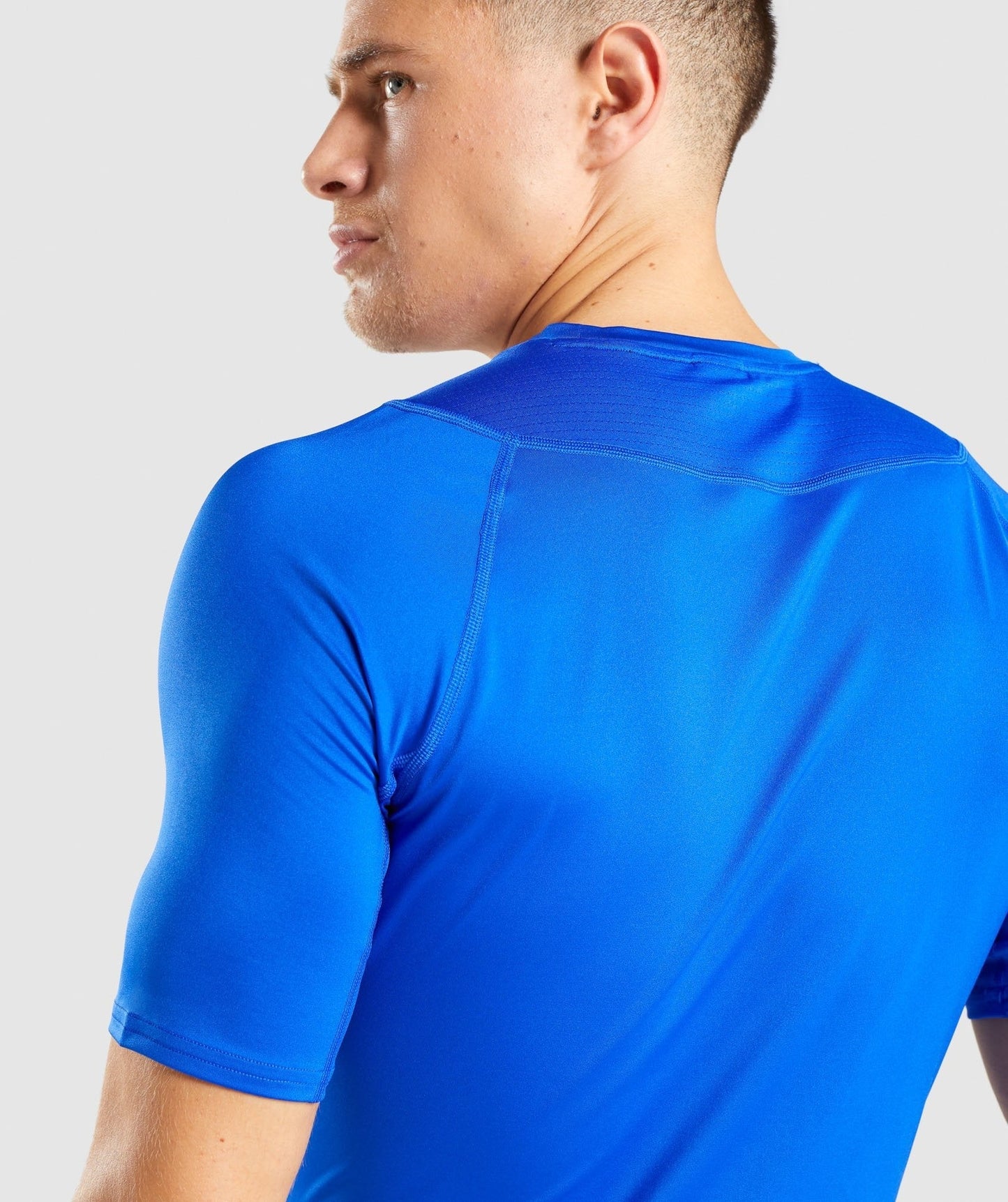 Gymshark Element Baselayer T-Shirt- Blue