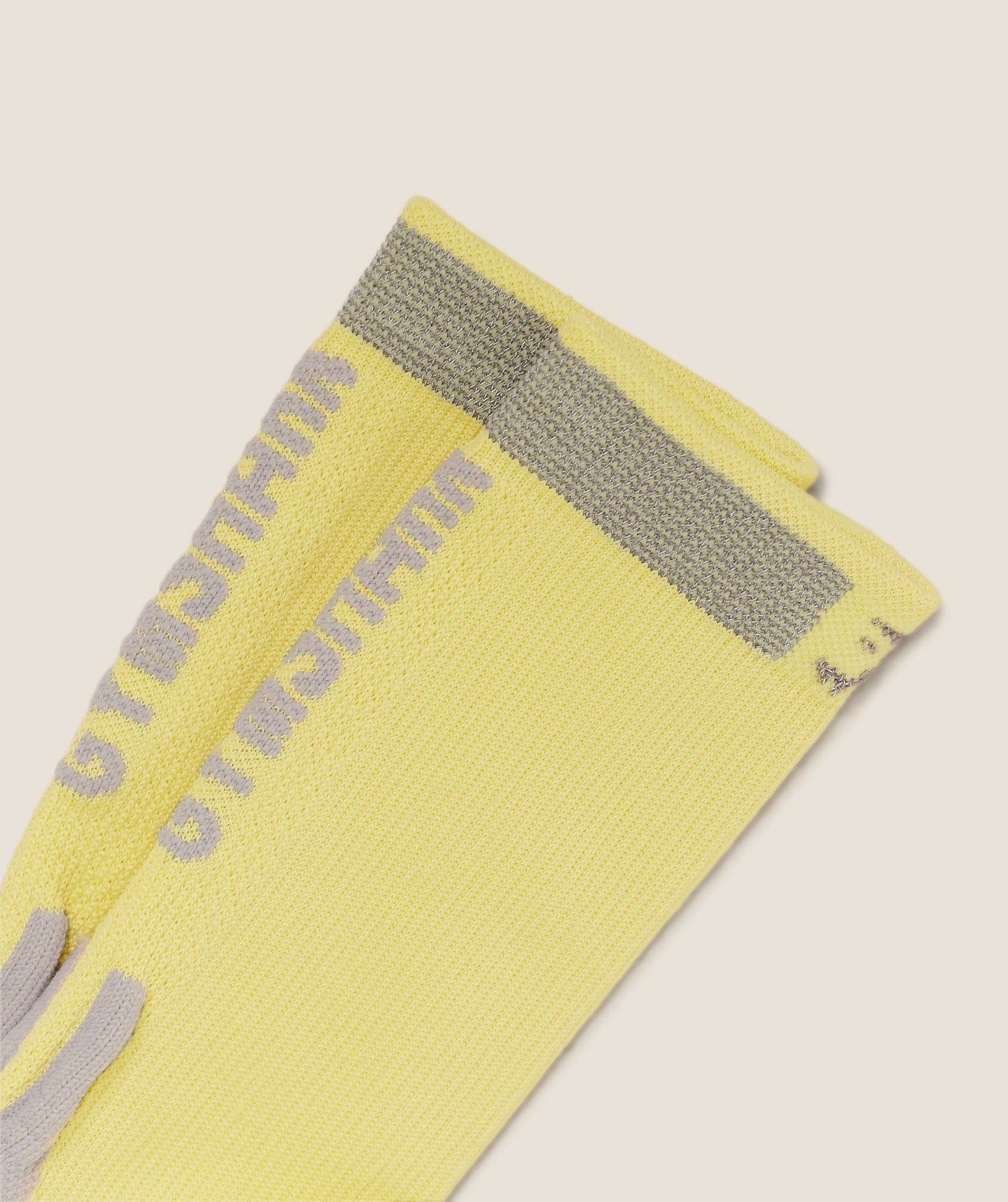 Gymshark Running Elite Crew Sock Single - Sorbet Yellow
