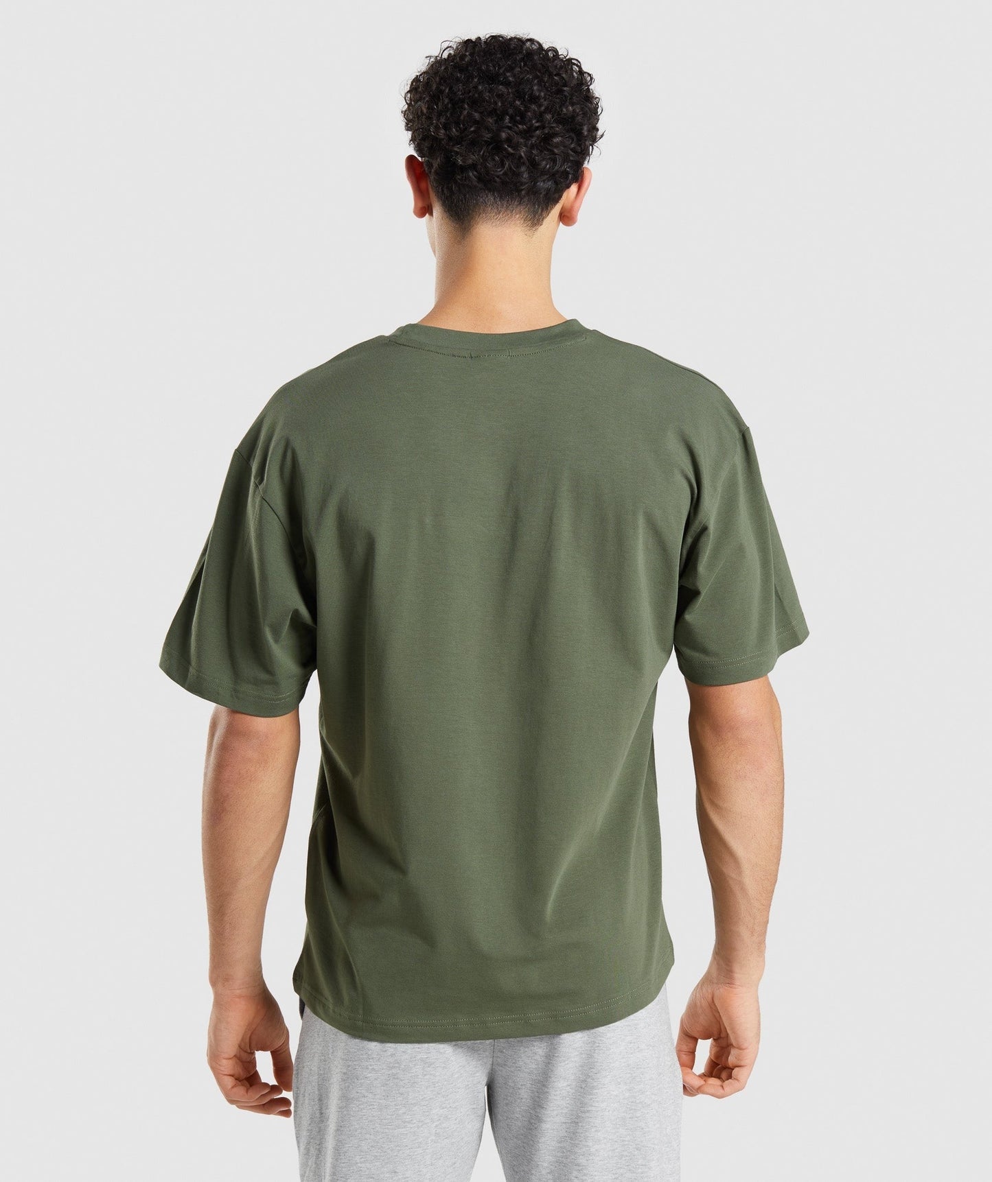 Gymshark Essential Oversized T-Shirt - Core Olive