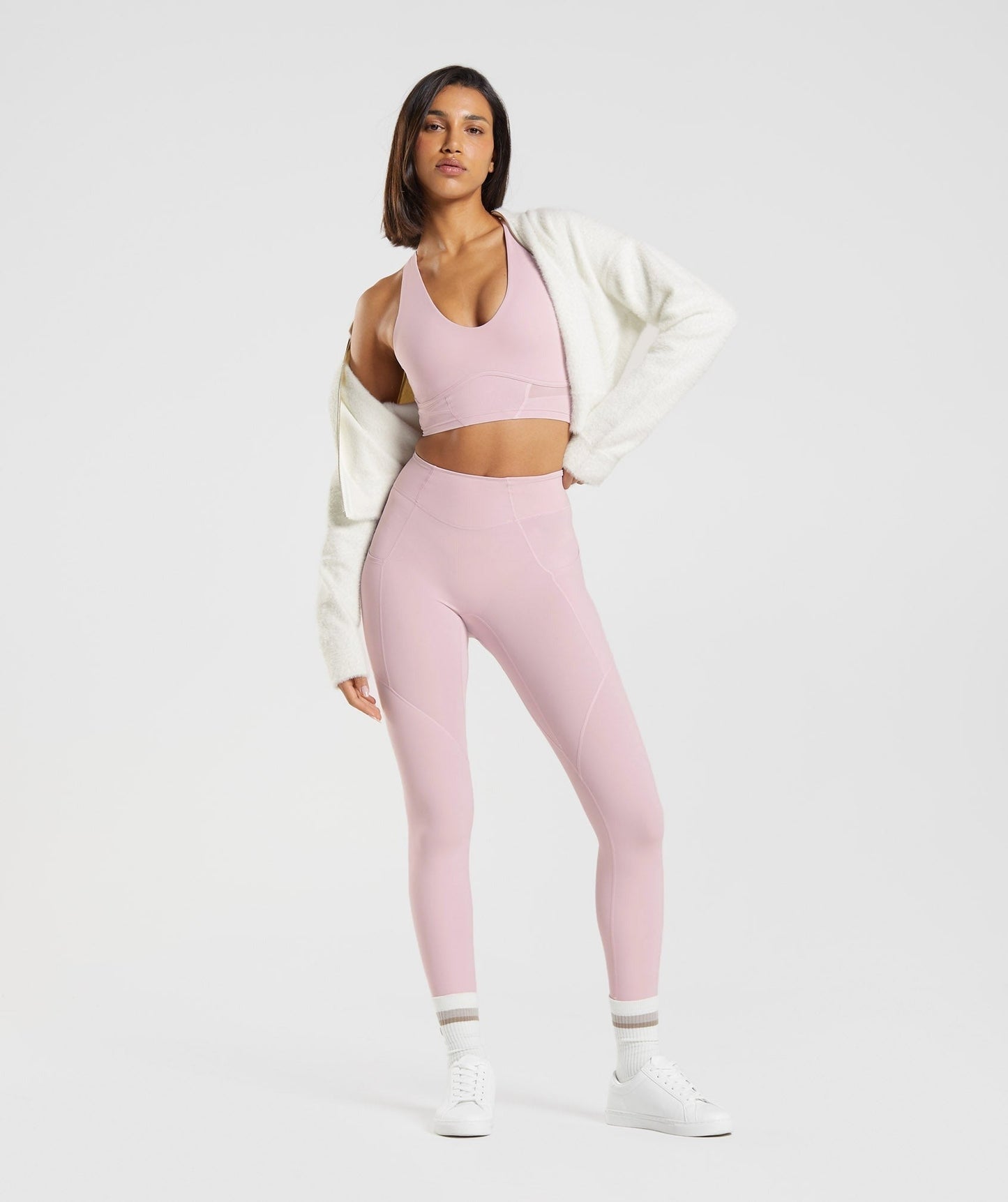 Gymshark Whitney Everyday Pocket Leggings - Pressed Petal Pink