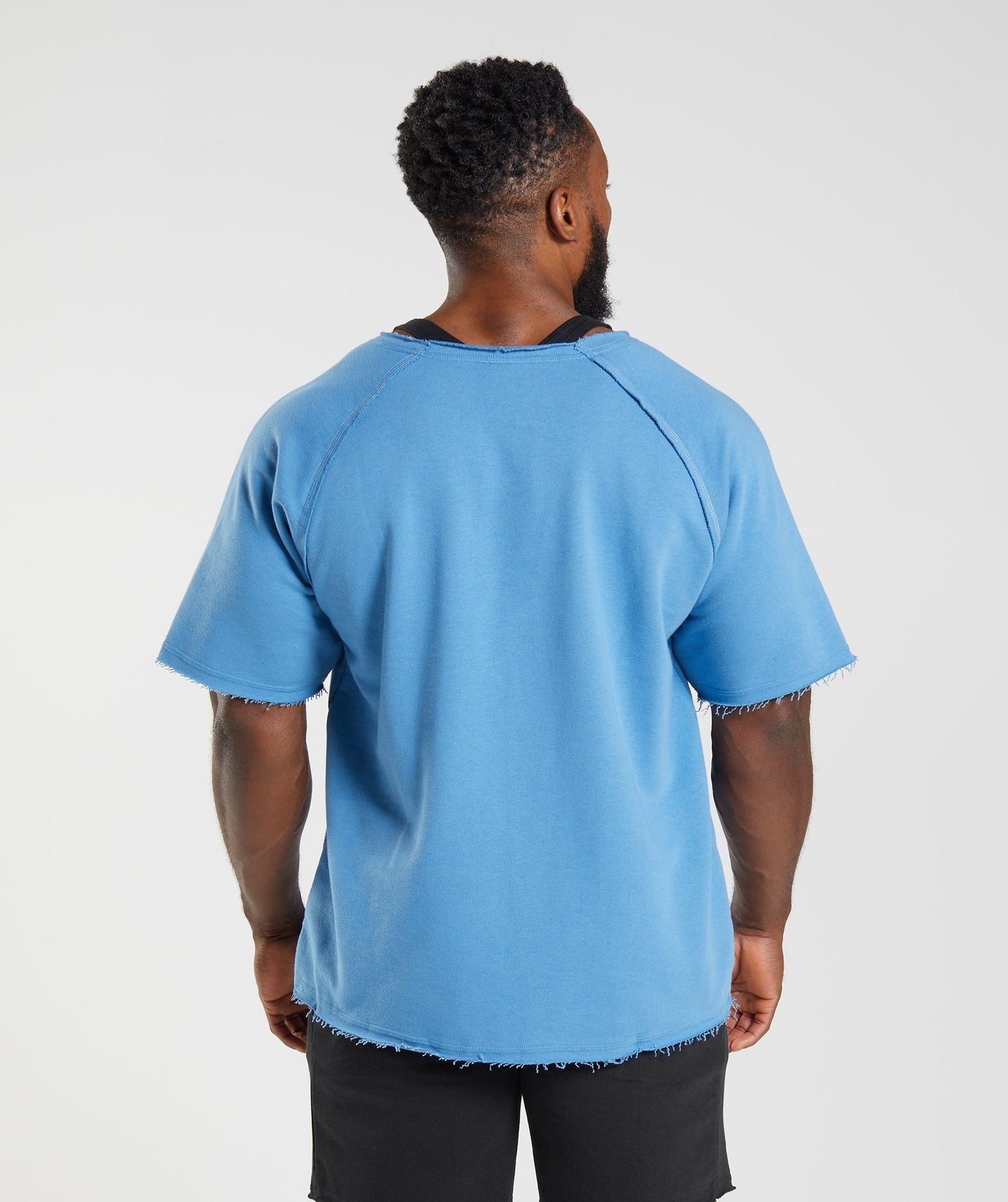 Gymshark Legacy Rag Top - Coastal Blue