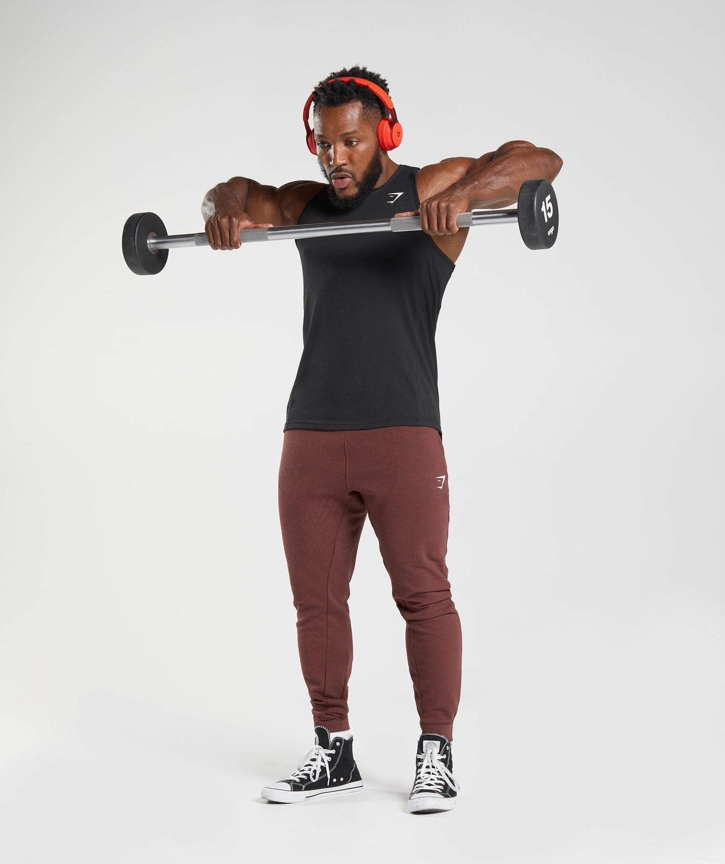 Gymshark React Tank - Black