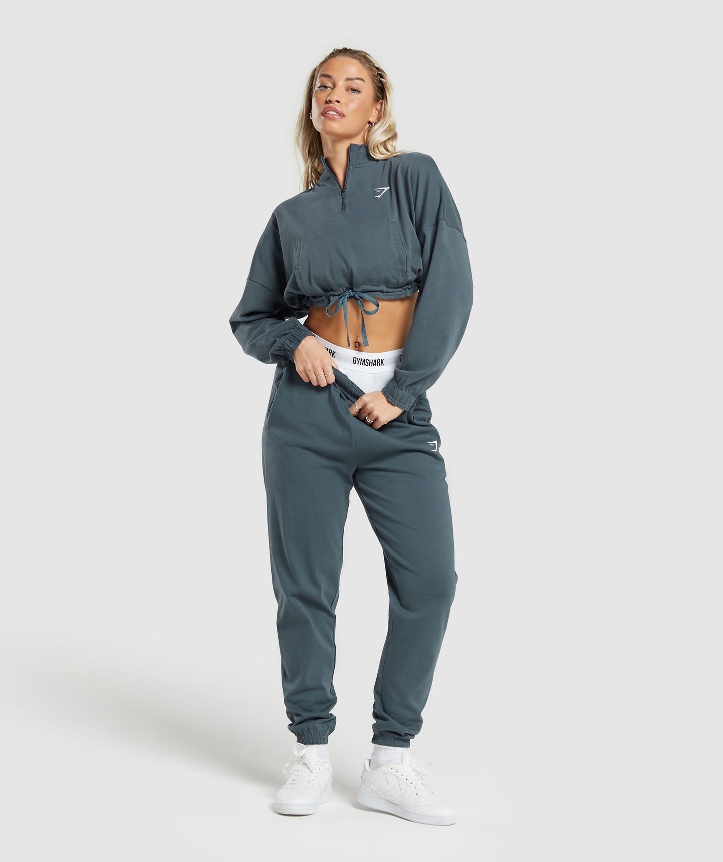 Gymshark Lifting Lightweight Joggers - Titanium Blue
