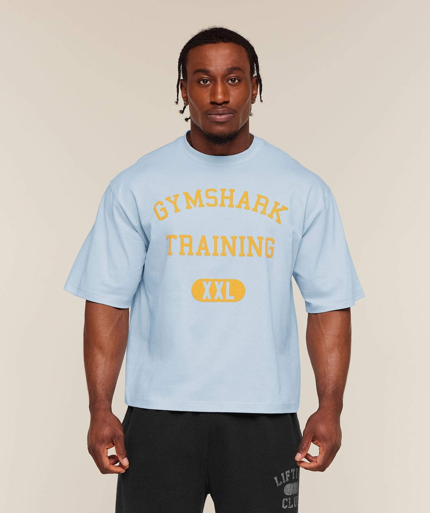 Gymshark Training Graphic T-Shirt - Chilled Blue