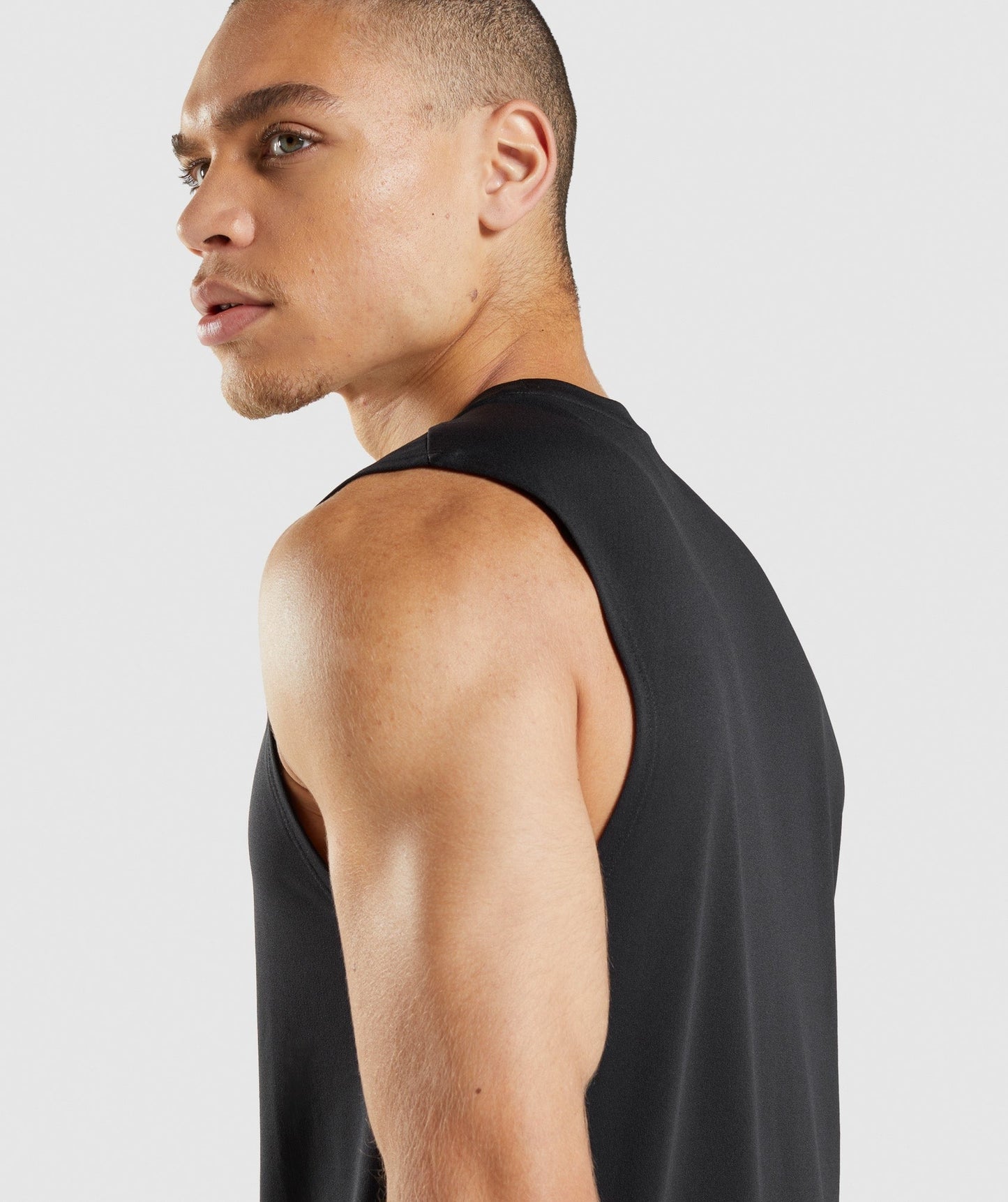 Gymshark Arrival Sleeveless Tee - Black