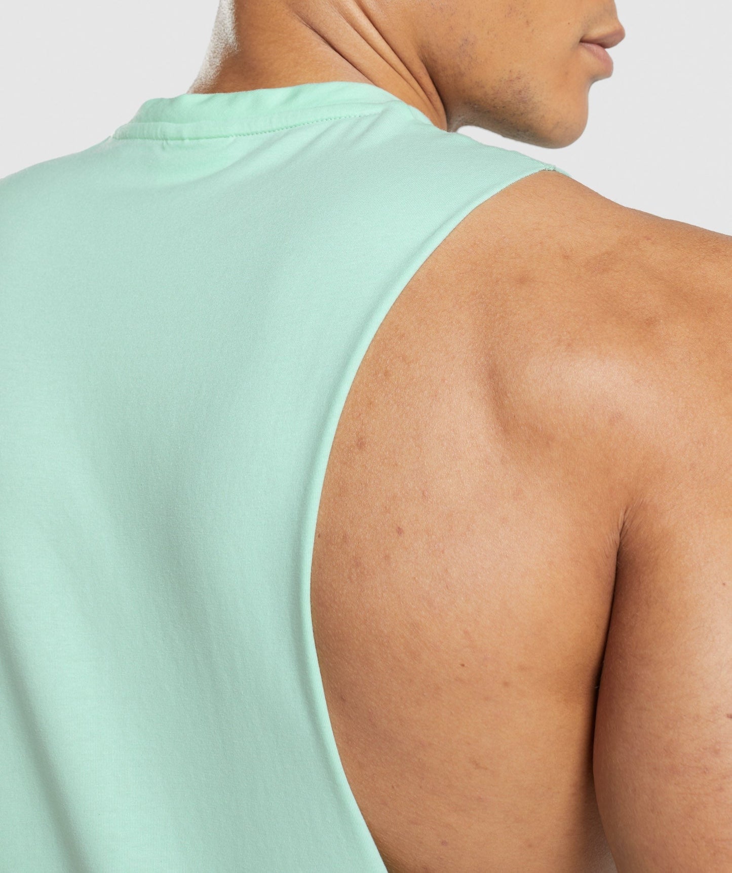 Gymshark Critical 2.0 Drop Arm Tank - Turbo Blue