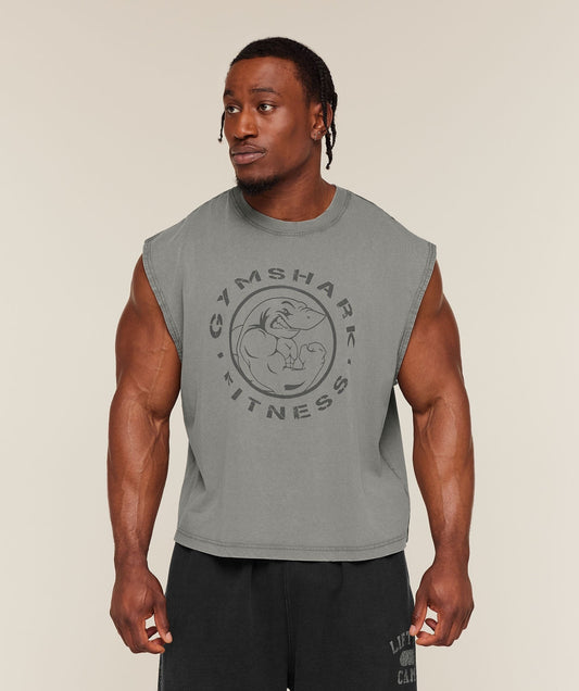 Gymshark Vintage Legacy Tank - Ash Grey