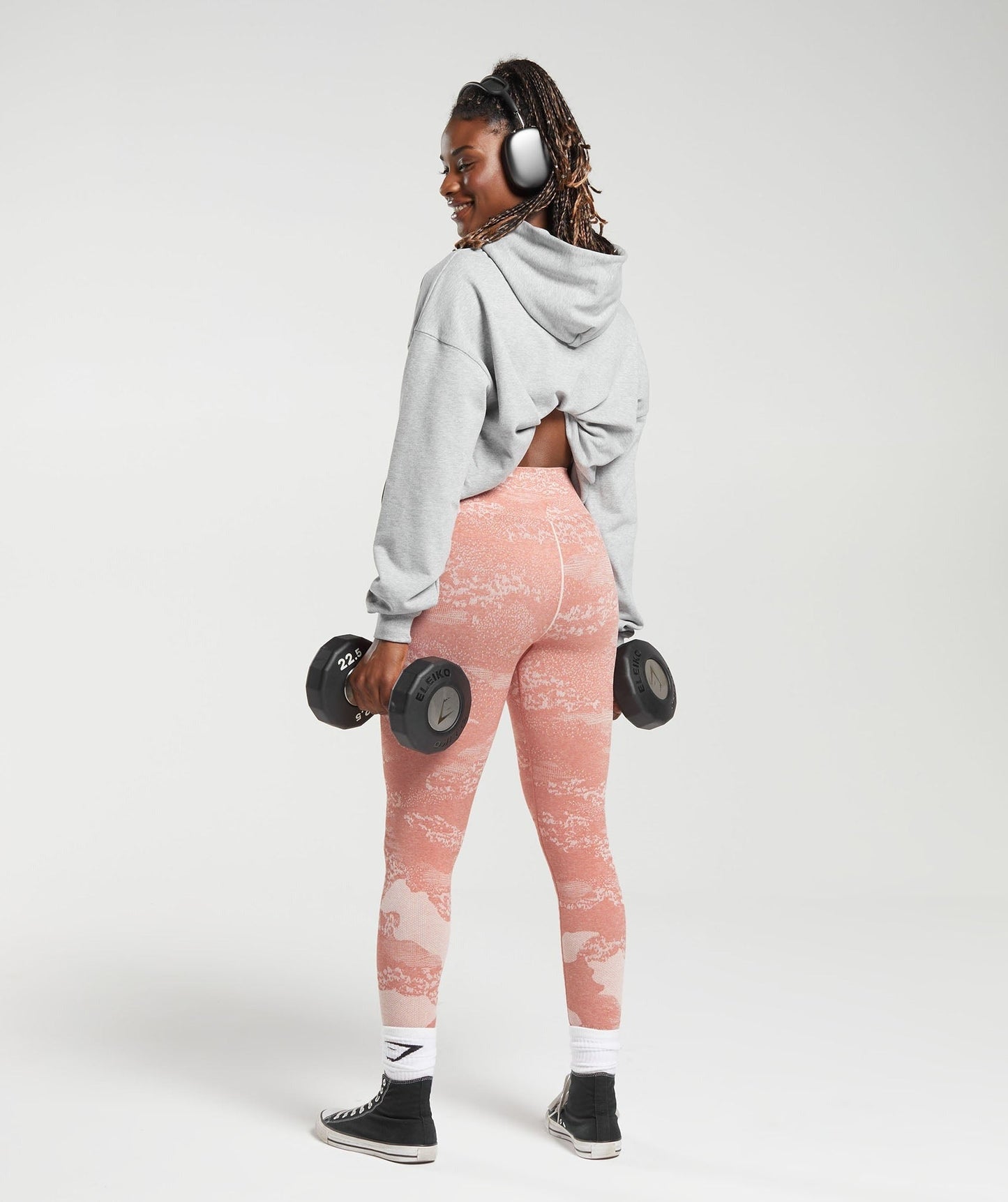 Gymshark Adapt Camo Seamless Leggings - Misty Pink/Hazy Pink
