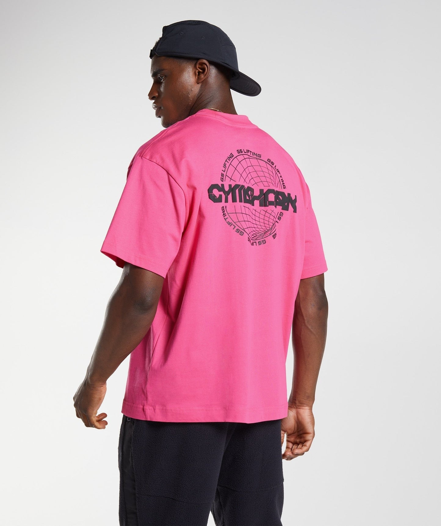 Gymshark Vibes T-Shirt - Bright Fuchsia