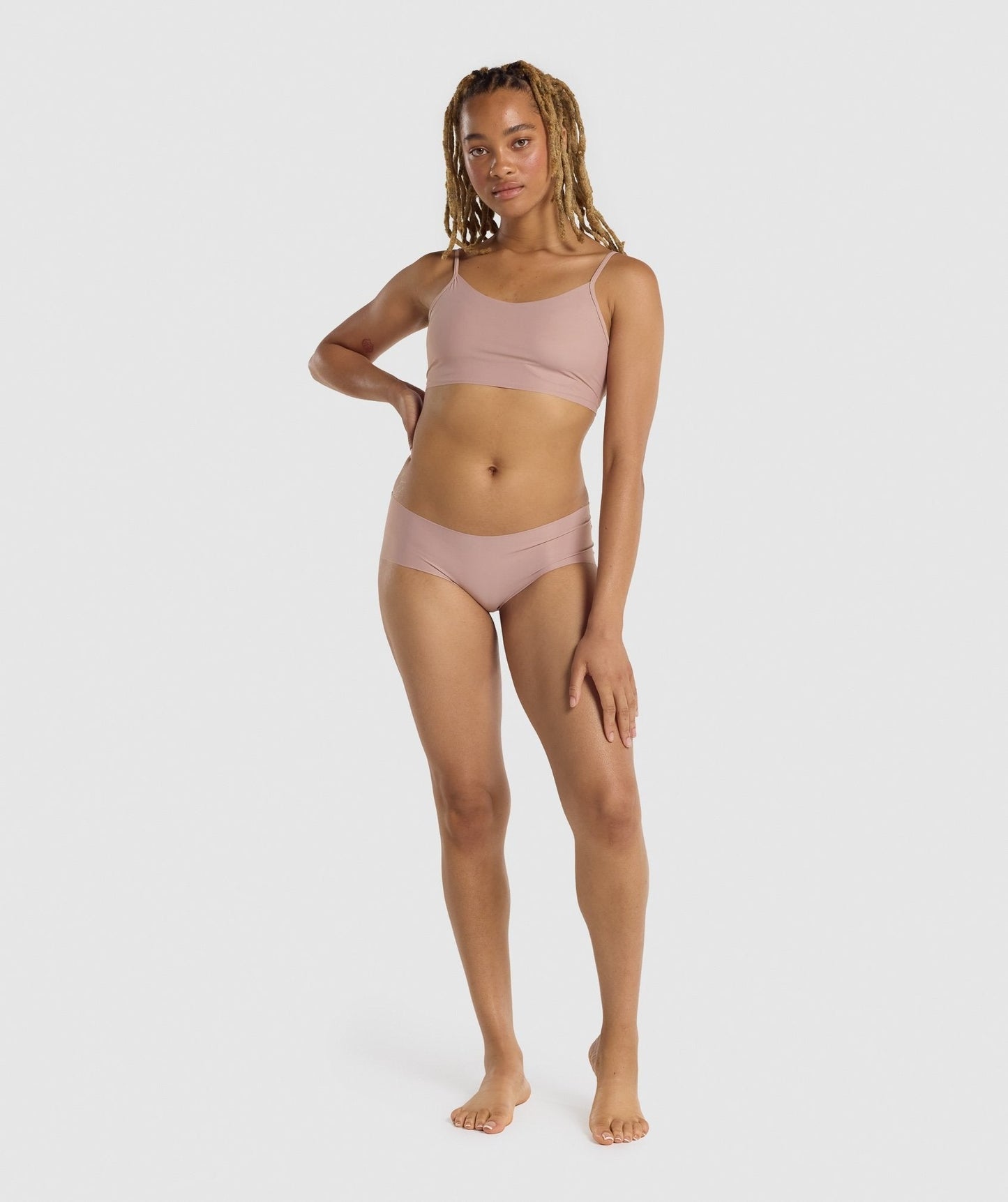 Gymshark No VPL Hipster - Taupe