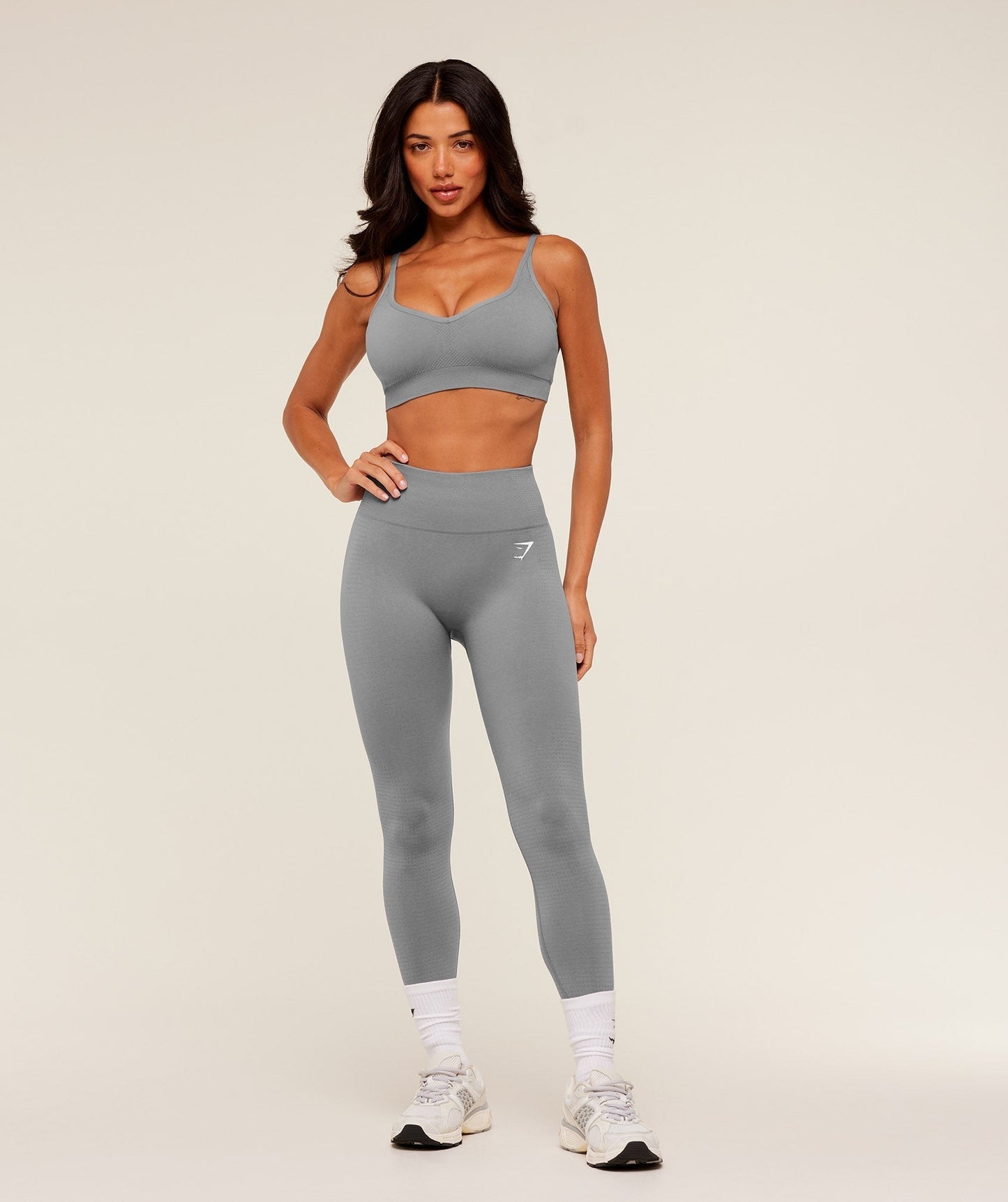 Gymshark Vital Seamless 2.0 Leggings - GS Medium Grey/ Marl