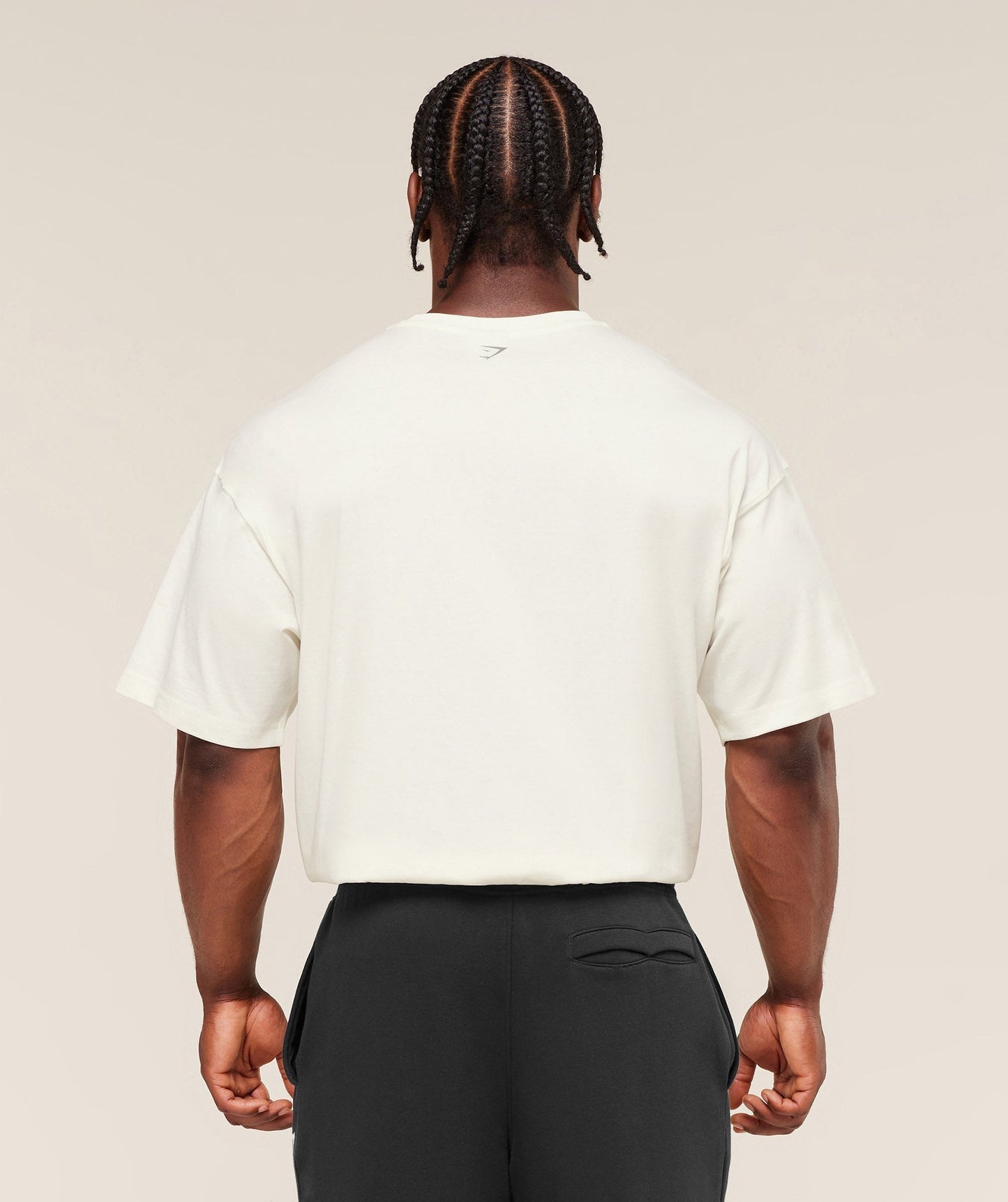 Gymshark Olde English T-Shirt - Soft White