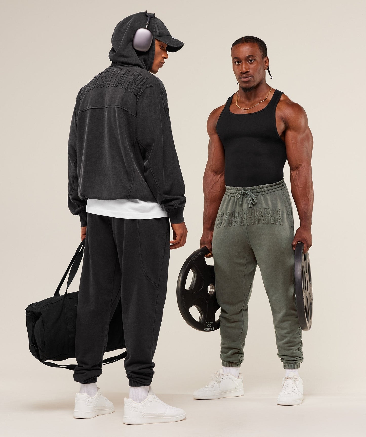 Gymshark Power Washed Joggers - GS Black