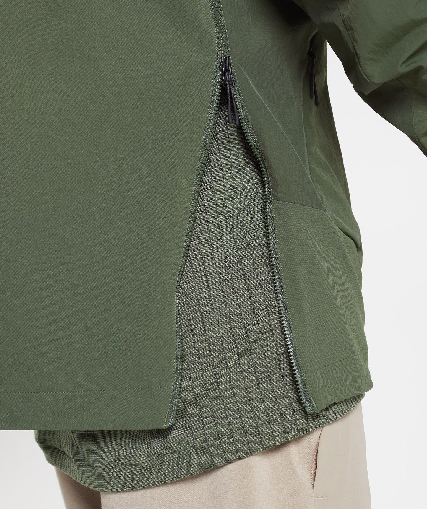 Gymshark Retake Anorak - Moss Olive