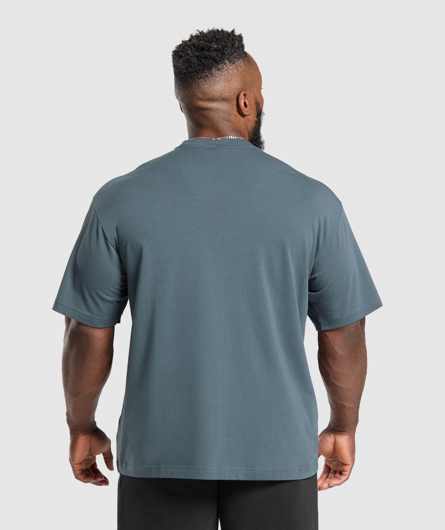 Gymshark Essential Oversized T-Shirt - Titanium Blue